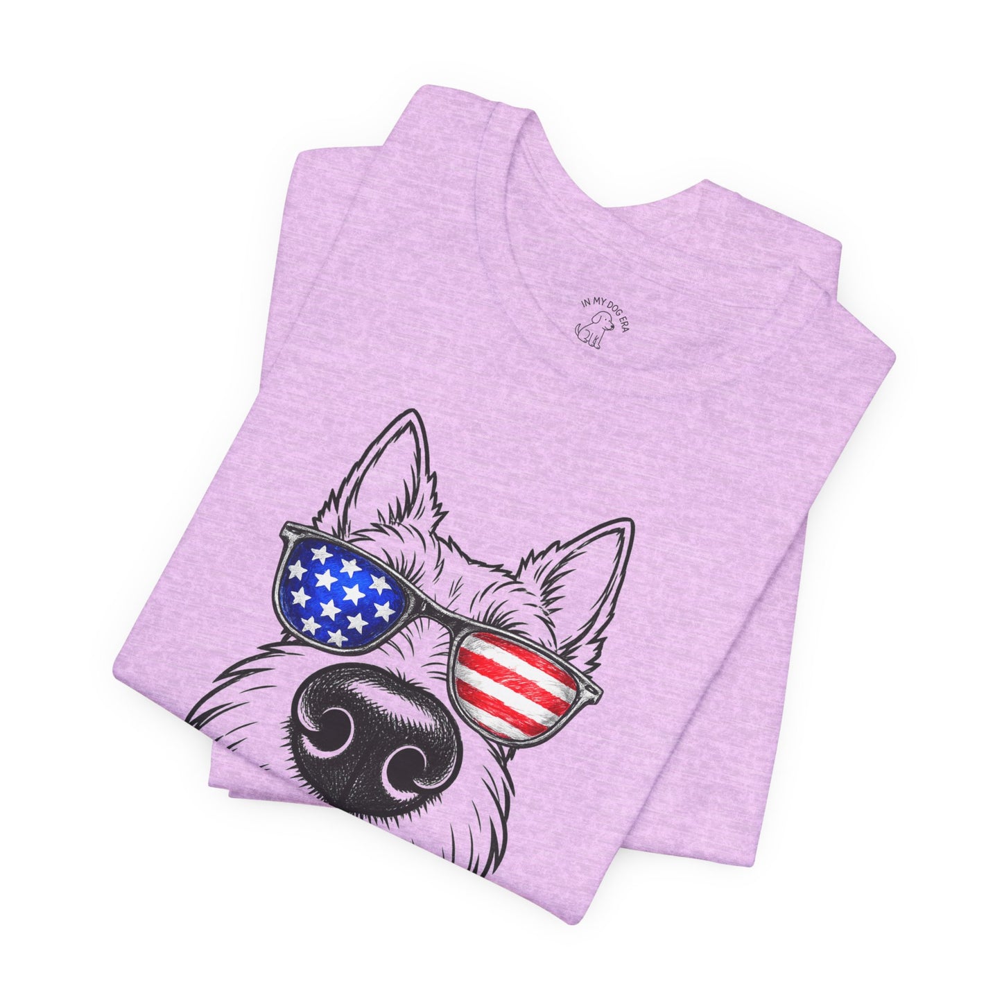 Red, White & BOOP Scottish Terrier T-Shirt