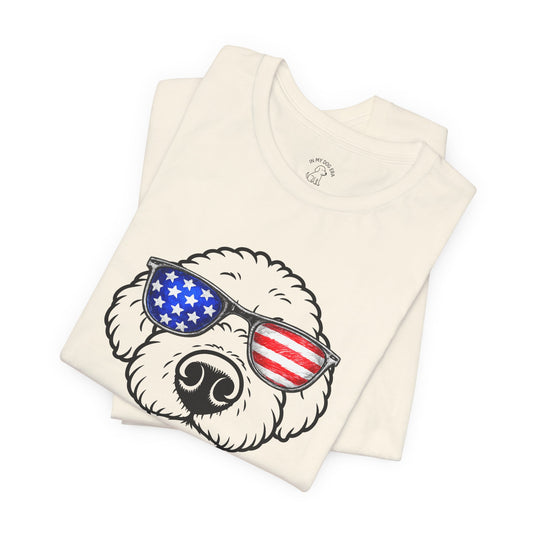 Red, White & BOOP Bichon T-Shirt