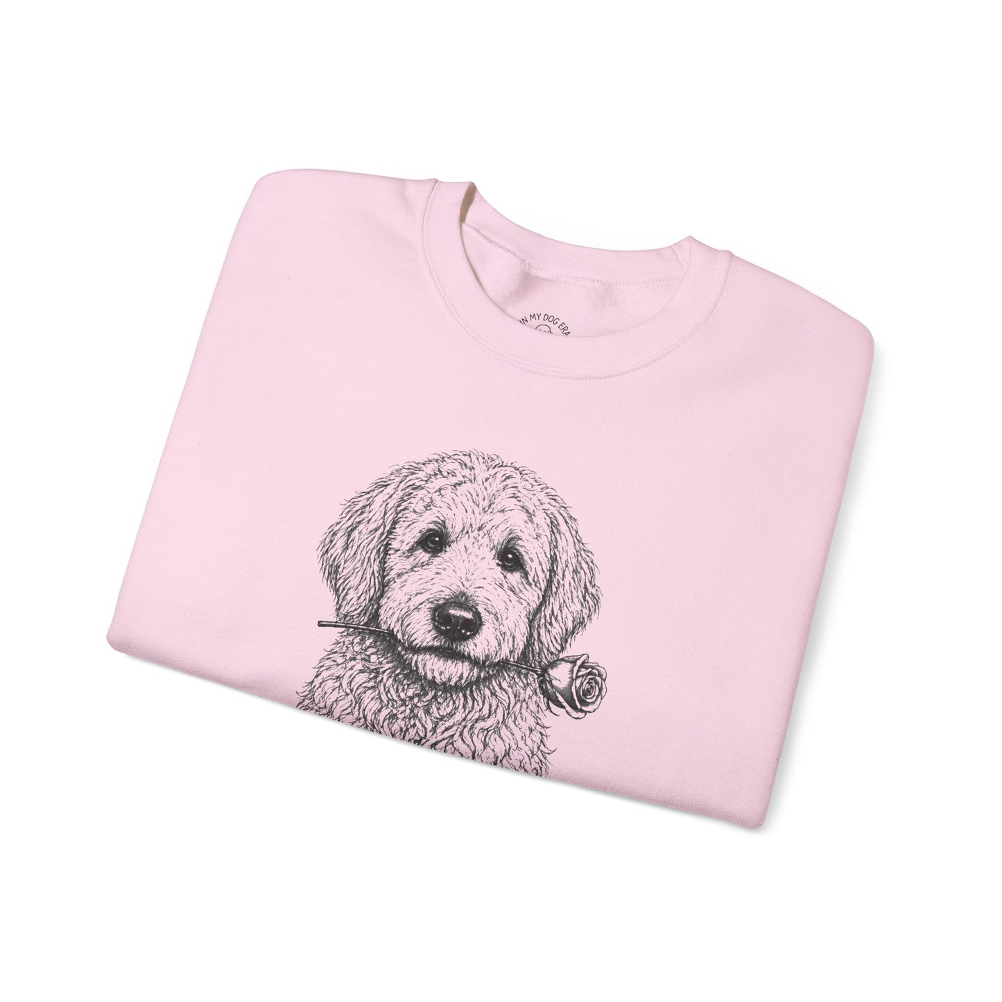 Goldendoodle Dog Mom Sweatshirt (Rose Collection)