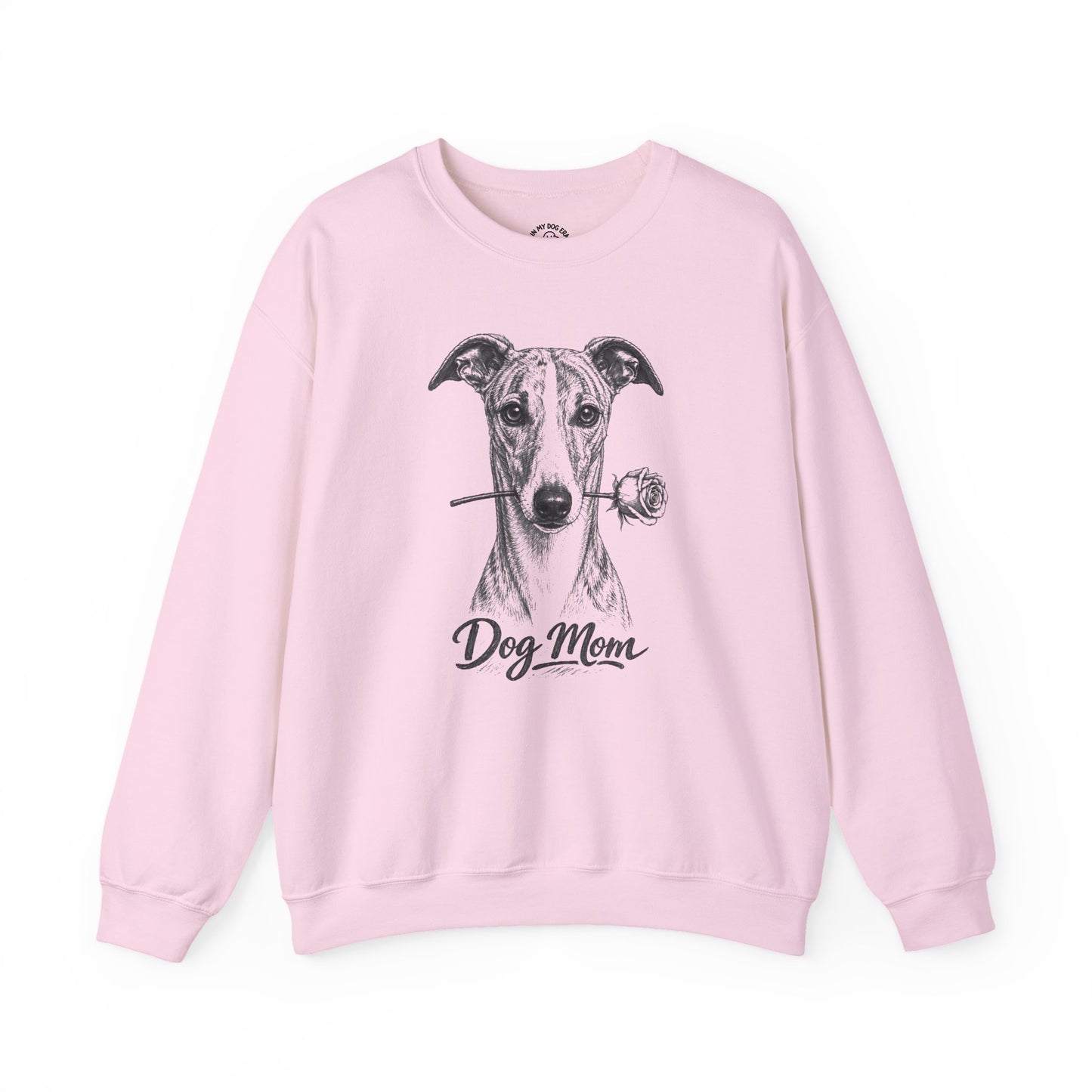Whippet Dog Mom Sweatshirt (Rose Collection)