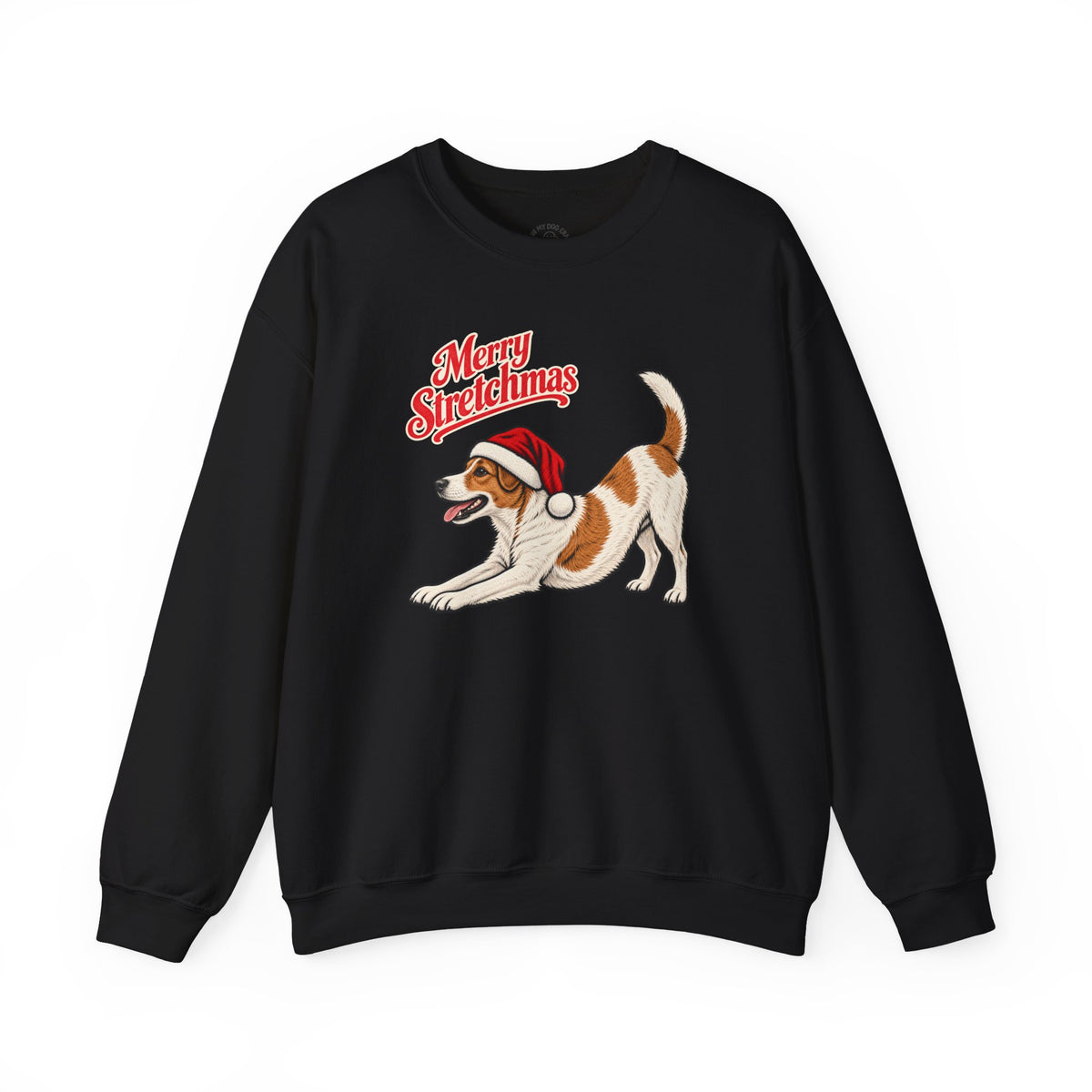 Jack Russell Terrier Christmas Sweatshirt | Merry Stretchmas