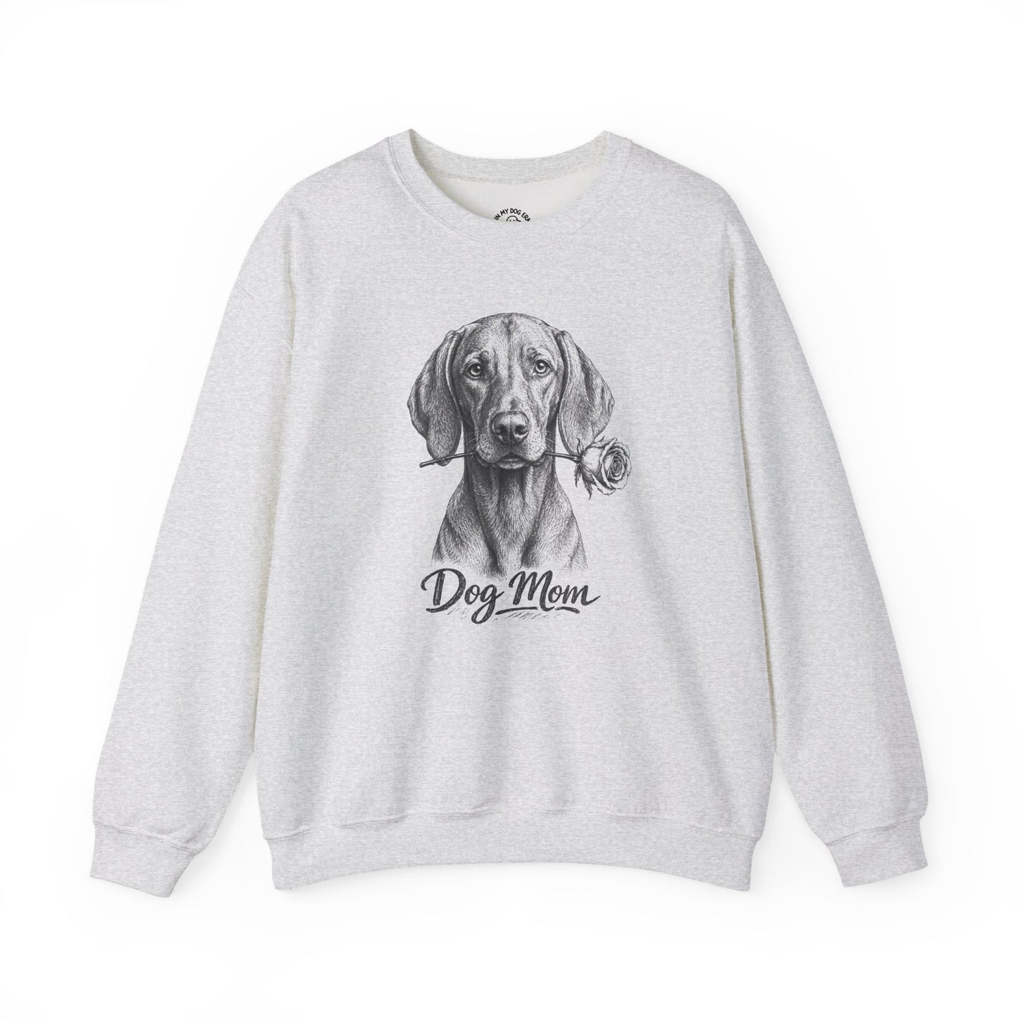 Vizsla Dog Mom Sweatshirt (Rose Collection)