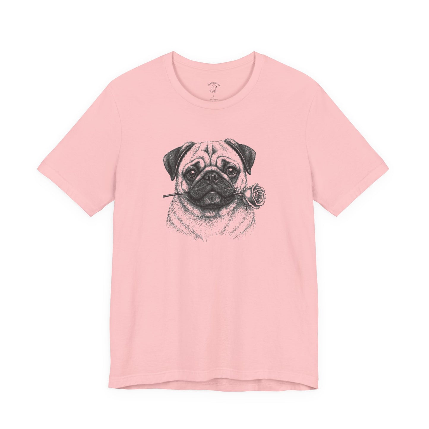 Pug Rose Collection T-Shirt