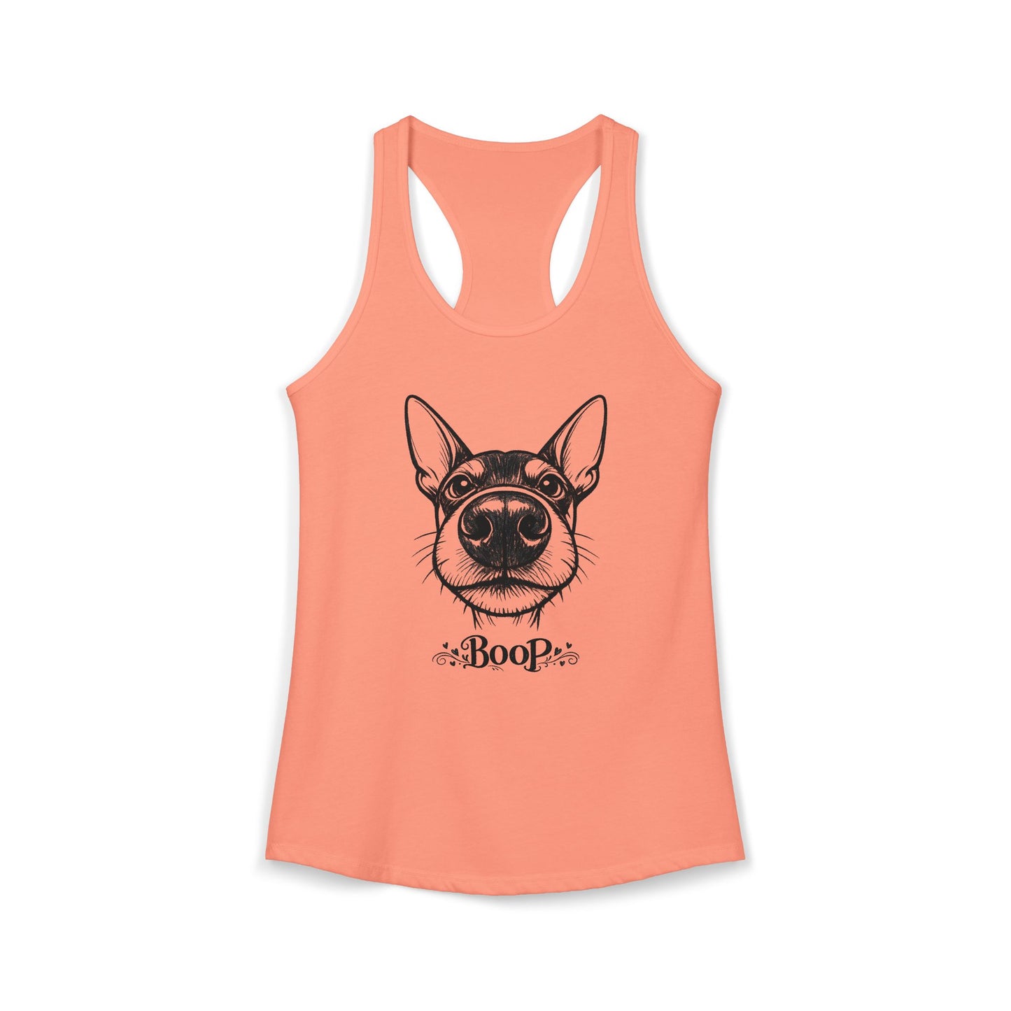 BOOP Miniature Pinscher - Women's Racerback Tanktop