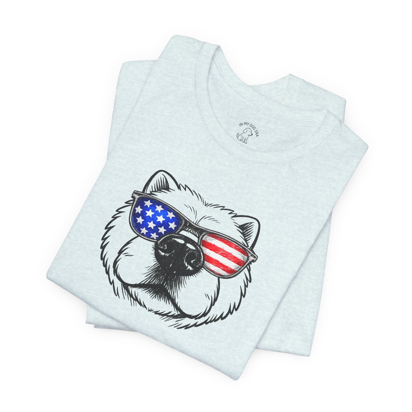 Red, White & BOOP Chow Chow T-Shirt