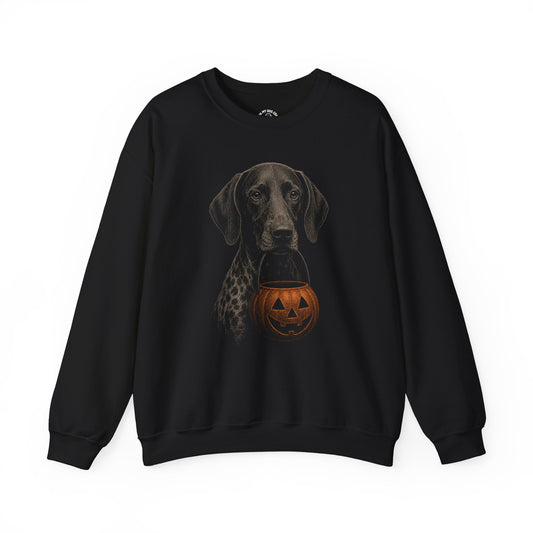 German Shorthaired Pointer Halloween Sweatshirt – Boop or Treat
