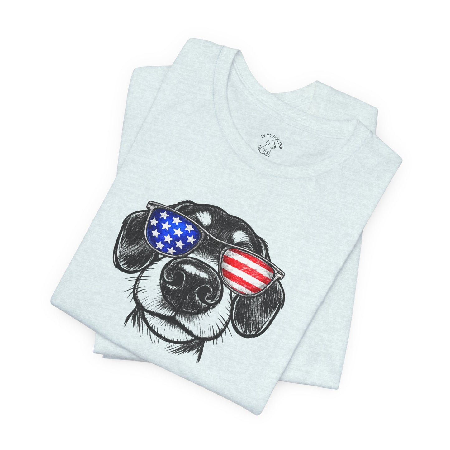 Red, White & BOOP Dachshund T-Shirt