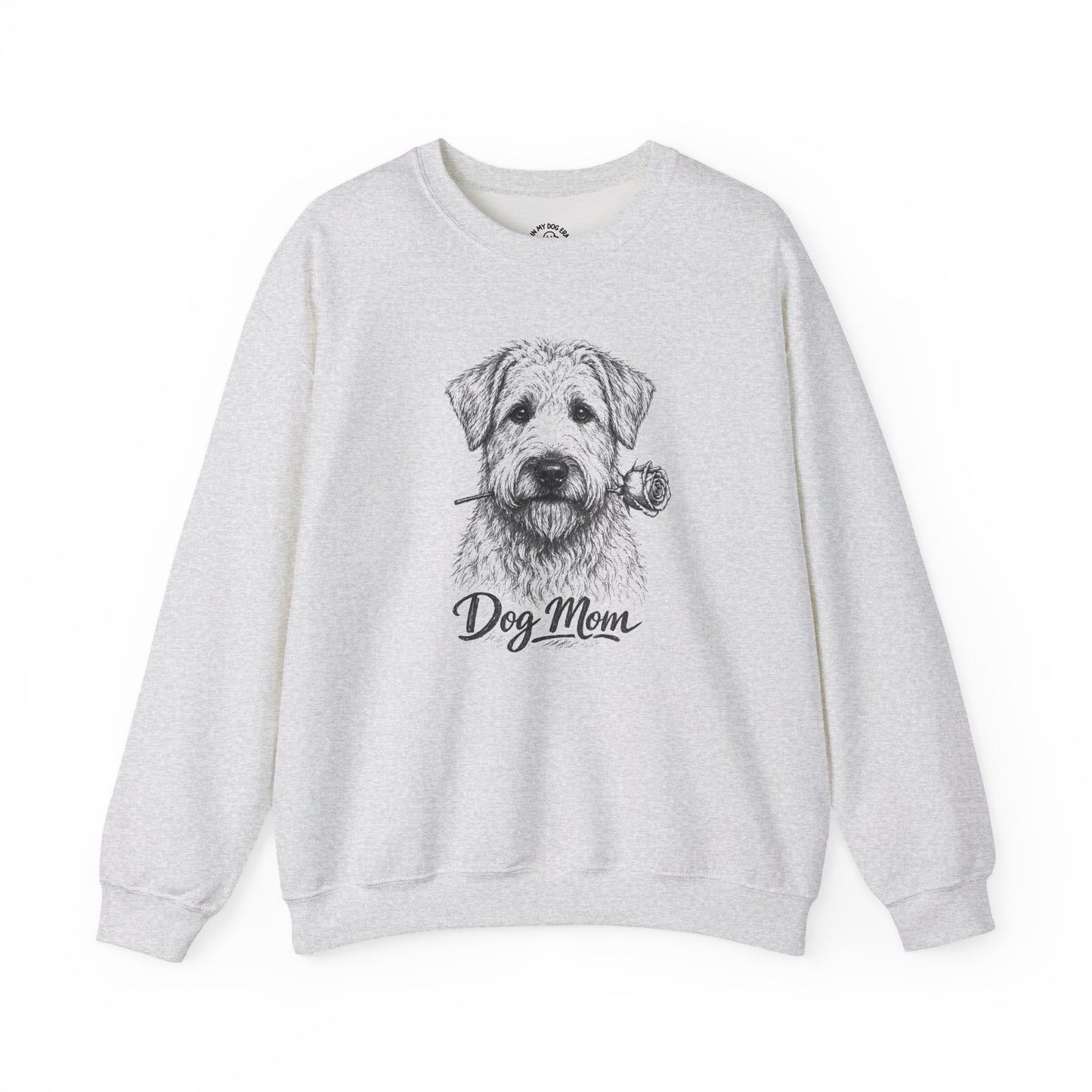 Wheaten Terrier Dog Mom Sweatshirt (Rose Collection)