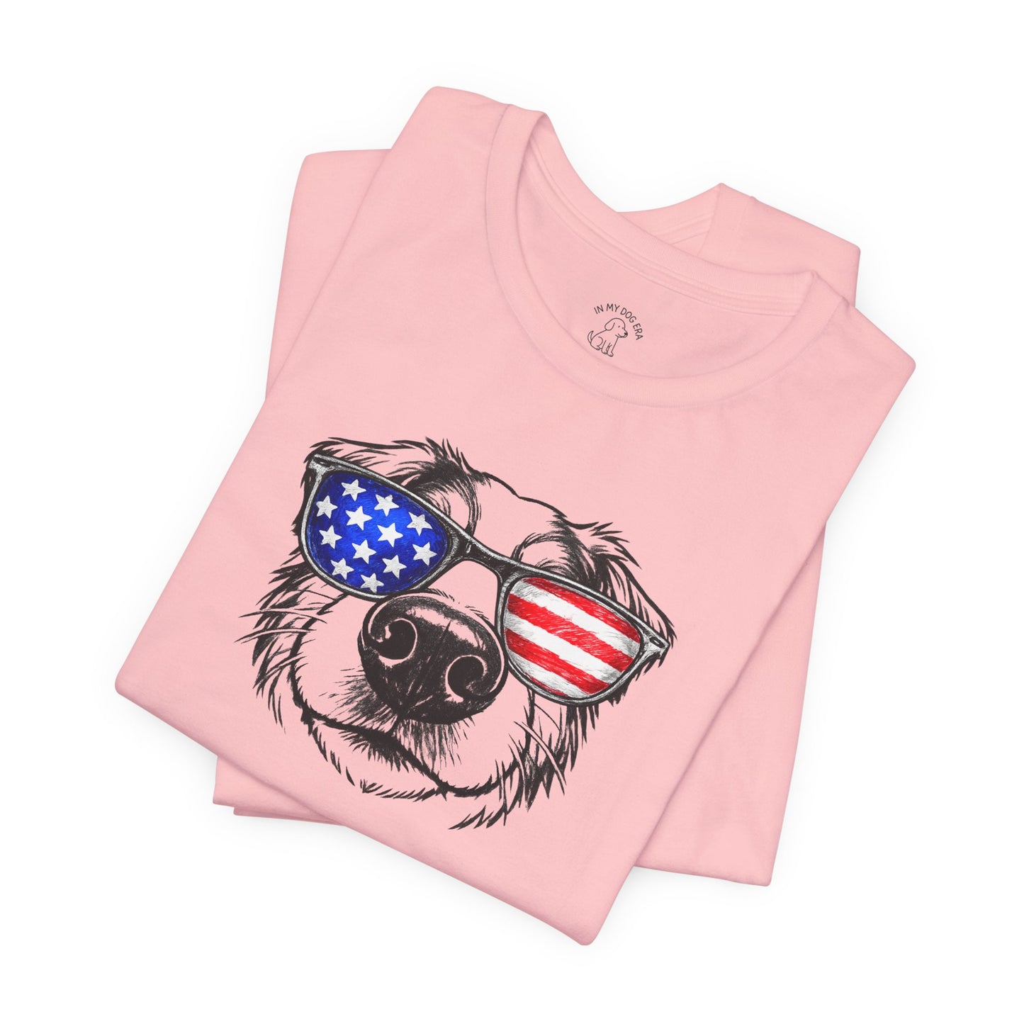 Red, White & BOOP Australian Shepherd T-Shirt