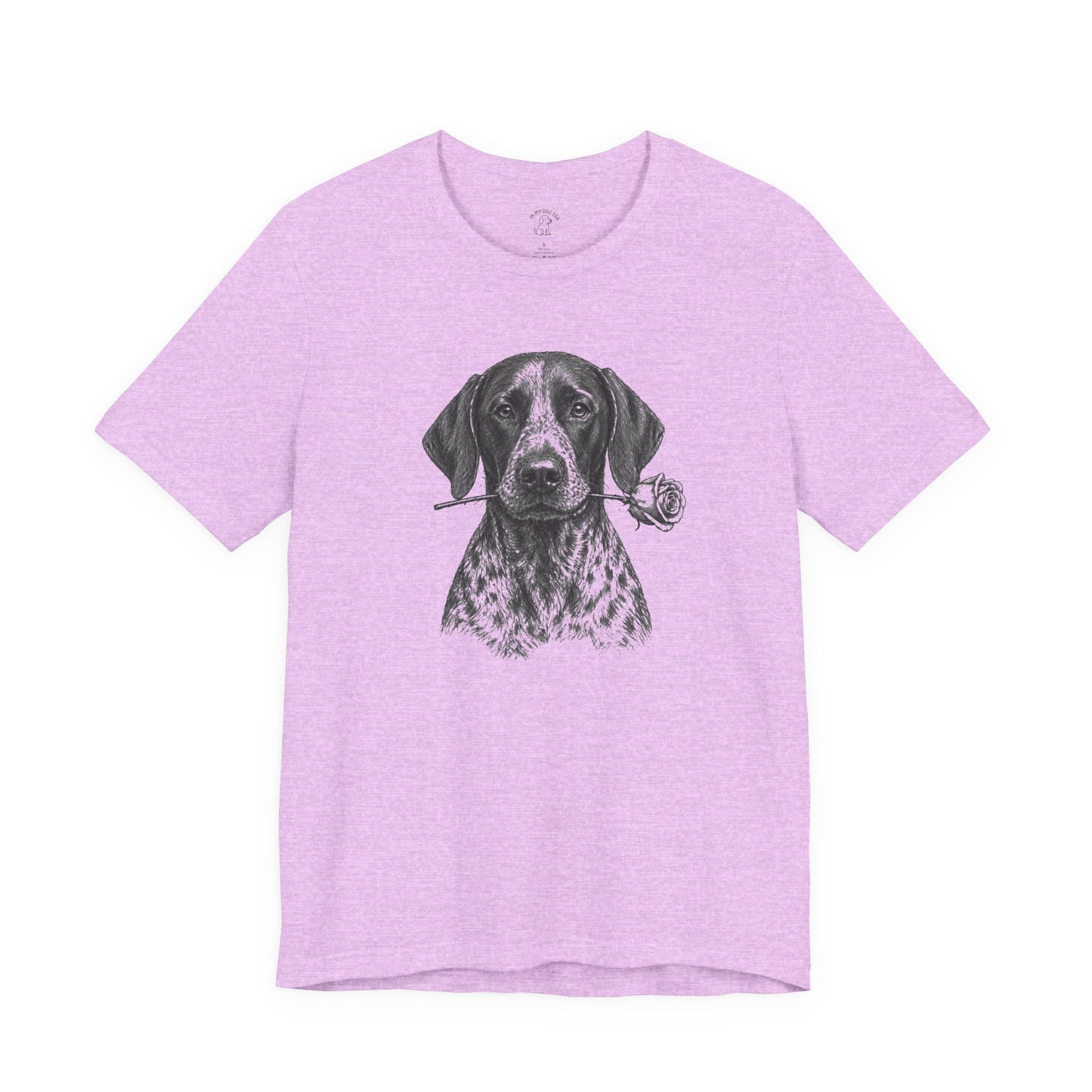 German Shorthaired Pointer GSP Rose Collection T-Shirt