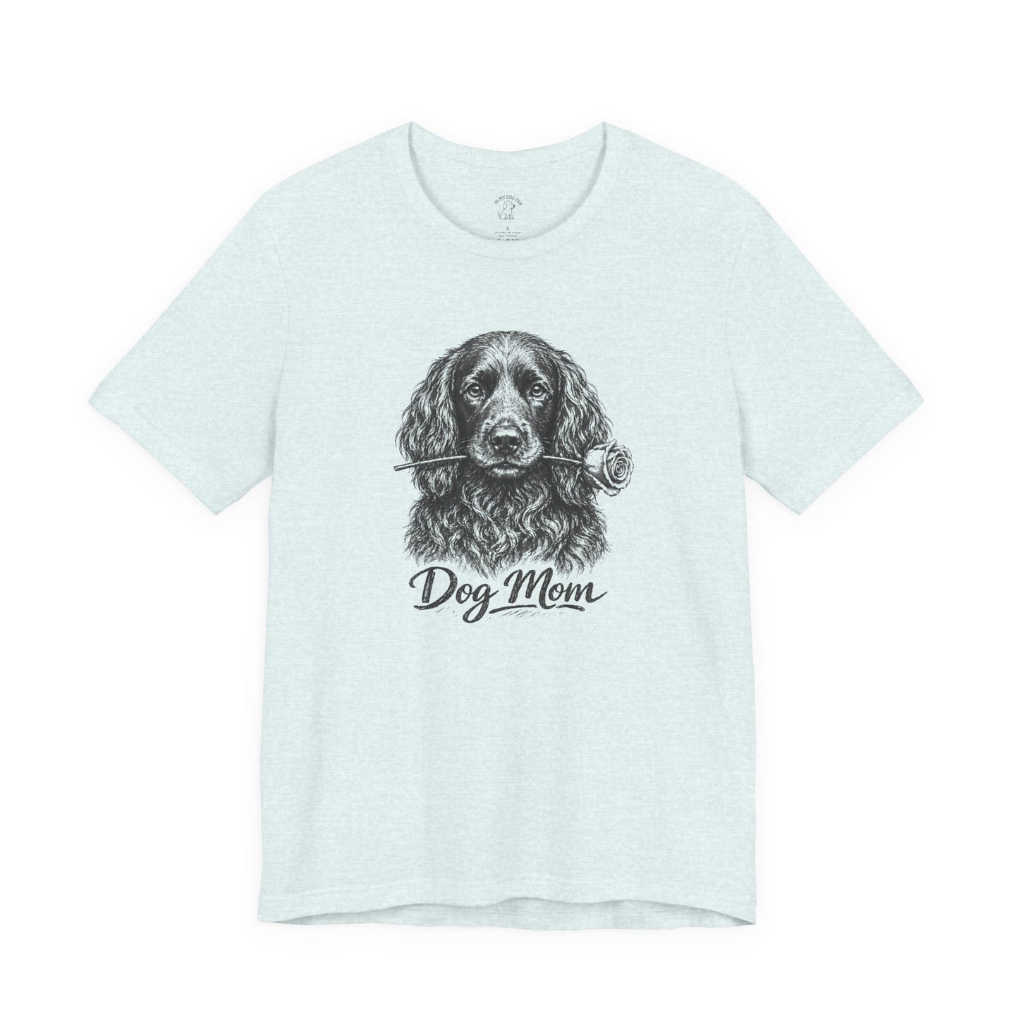 Boykin Spaniel Dog Mom T-Shirt (Rose Collection)