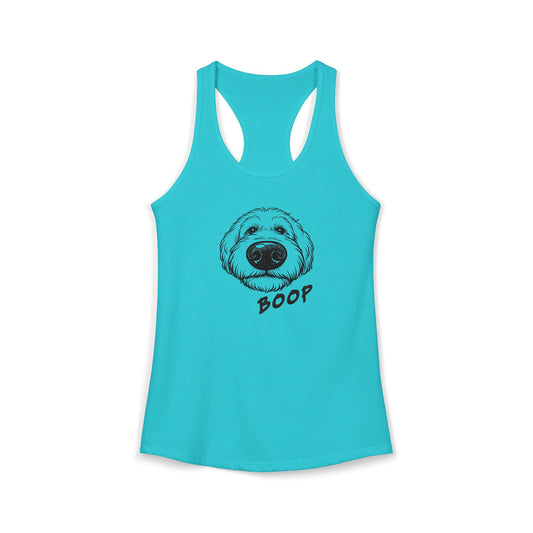 BOOP Classic - Goldendoodle - Women's Racerback Tanktop