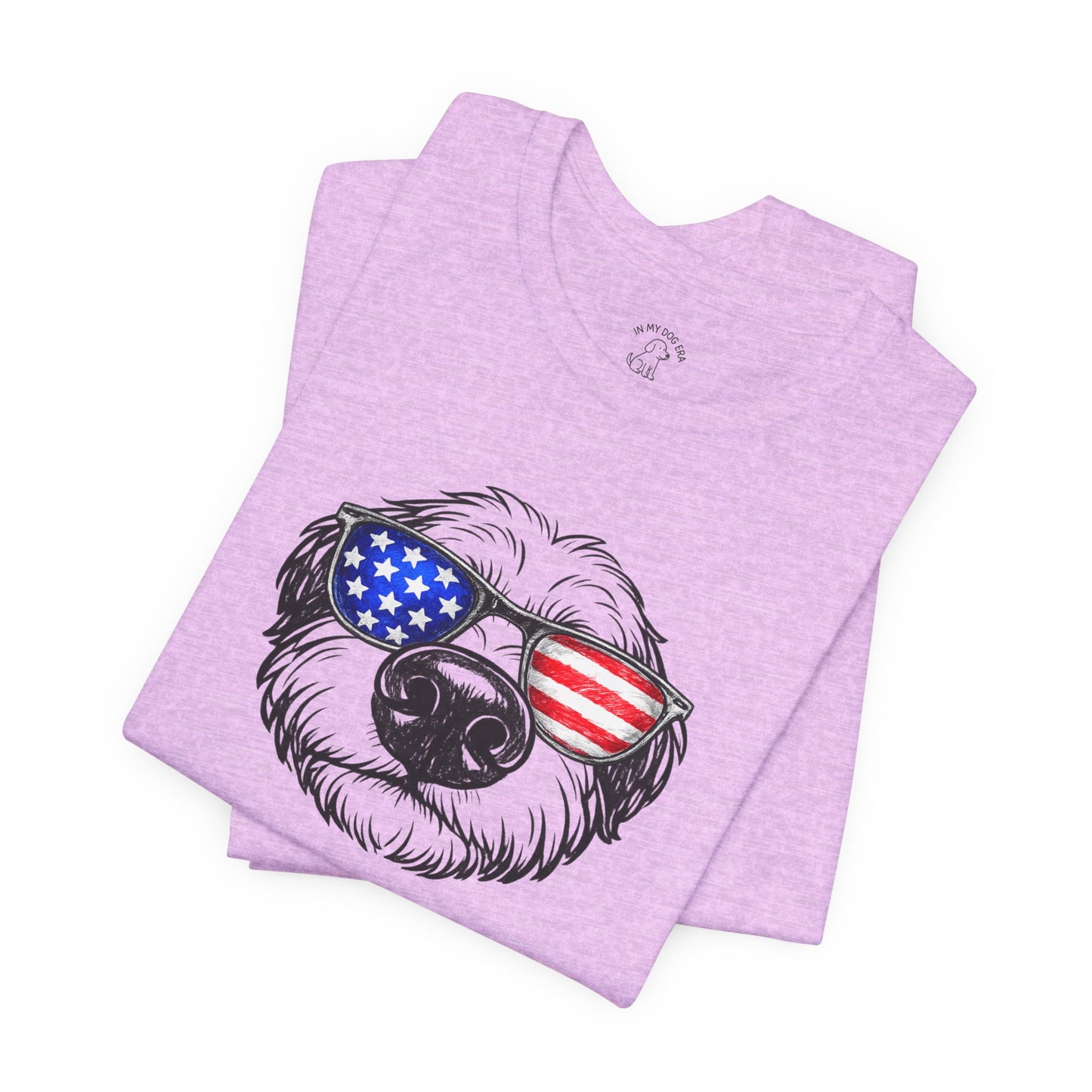 Red, White & BOOP Bernedoodle T-Shirt