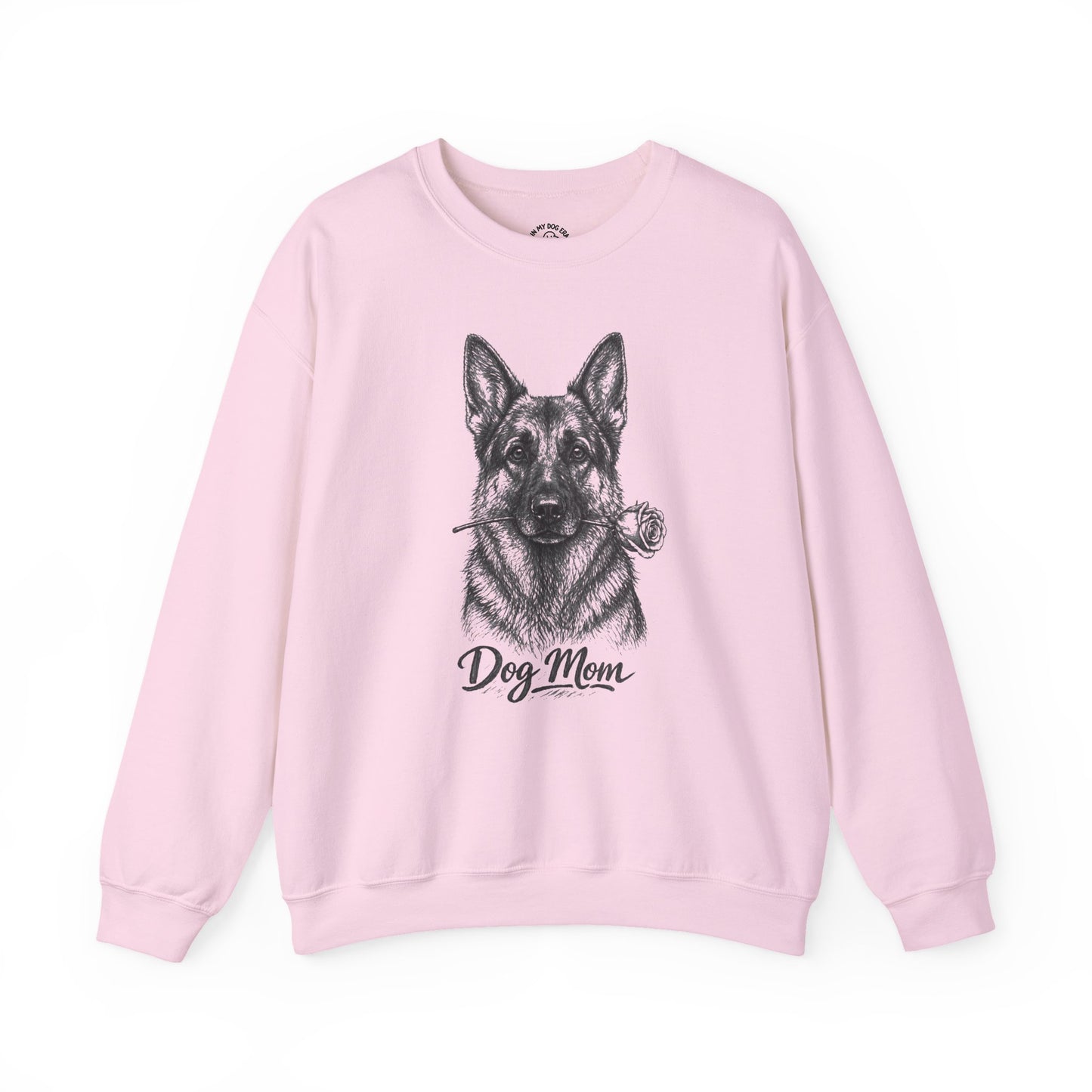 German Shepherd Dog Mom Sweatshirt (Rose Collection)