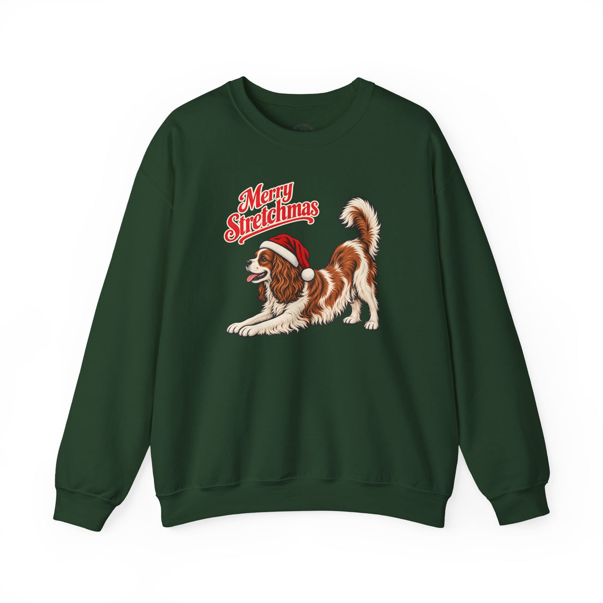 Cavalier King Charles Spaniel Christmas Sweatshirt | Merry Stretchmas