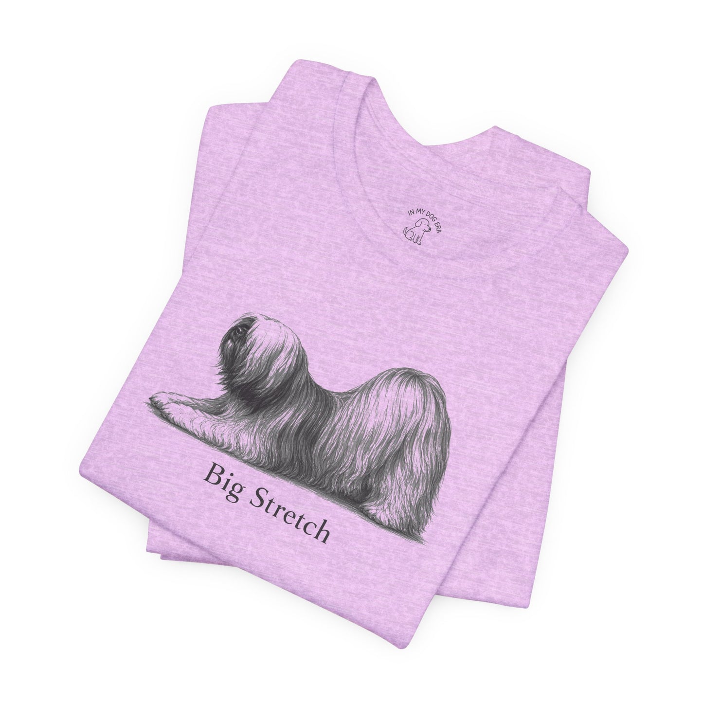 Big Stretch Lhasa Apso T-Shirt