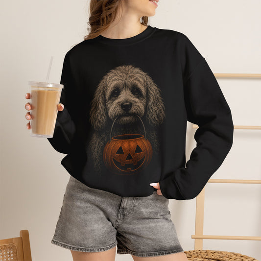 Cavapoo Halloween Sweatshirt – Boop or Treat