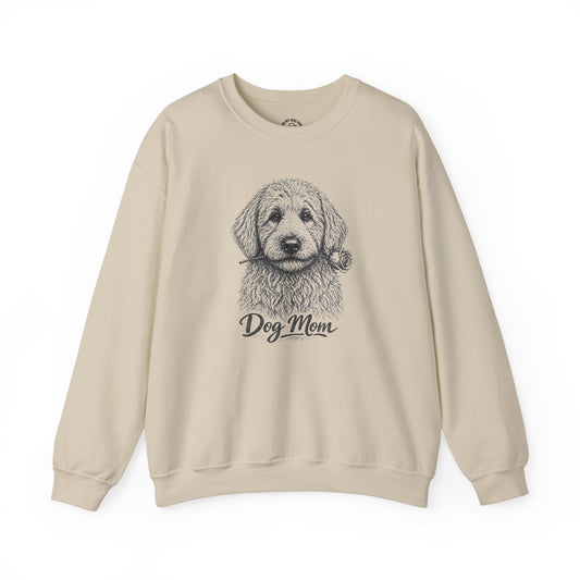 Labradoodle Dog Mom Sweatshirt (Rose Collection)