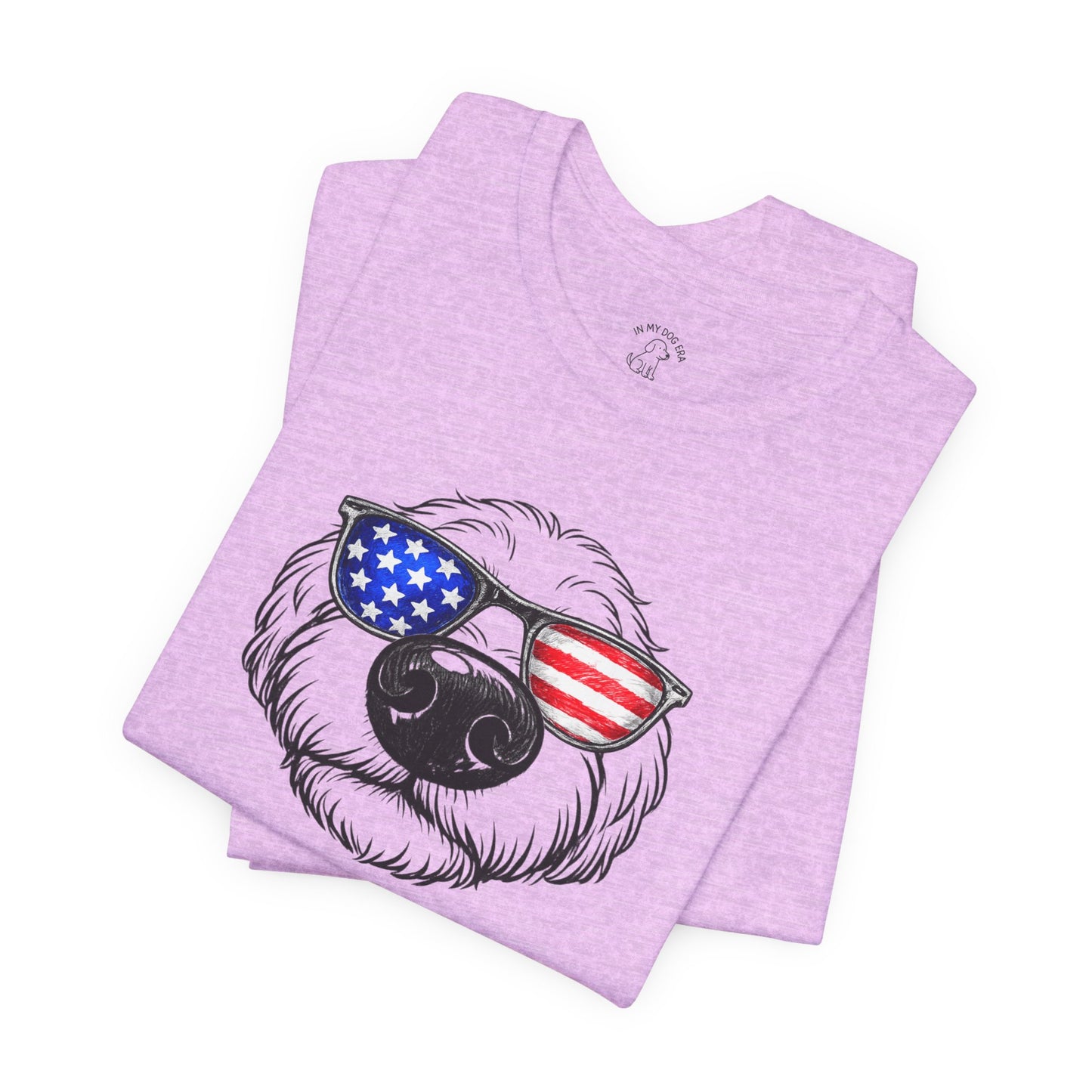 Red, White & BOOP Goldendoodle T-Shirt