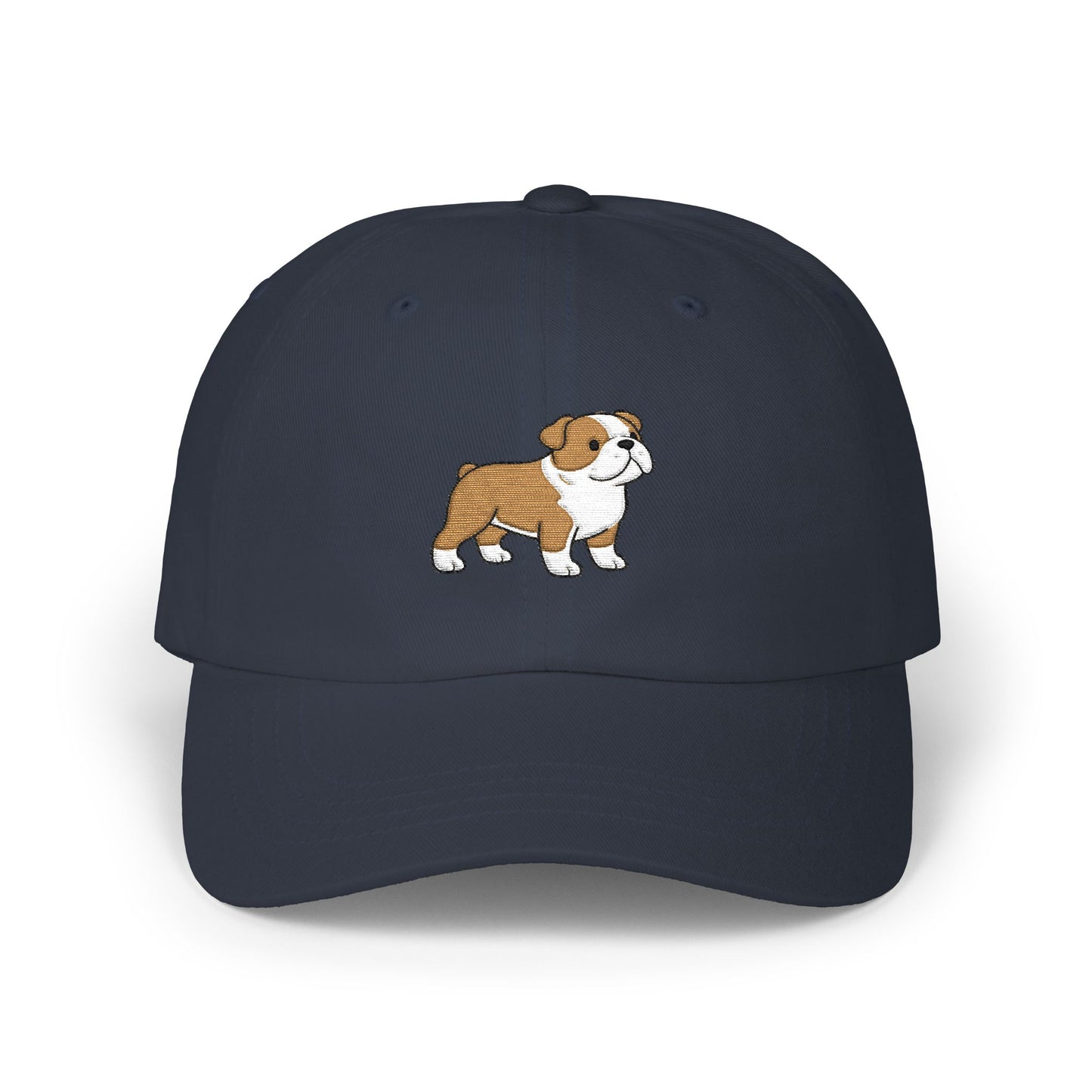 English Bulldog Embroidered Hat