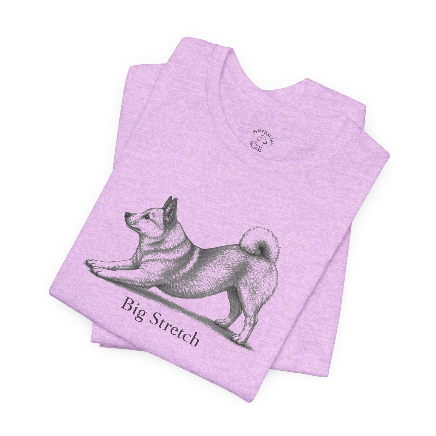 Big Stretch Norwegian Buhund T-Shirt