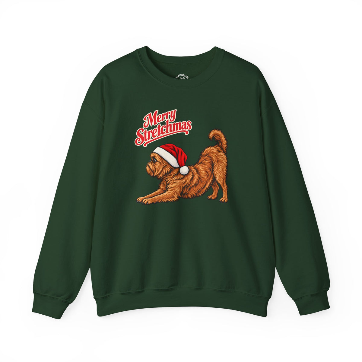 Brussels Griffon Christmas Sweatshirt | Merry Stretchmas