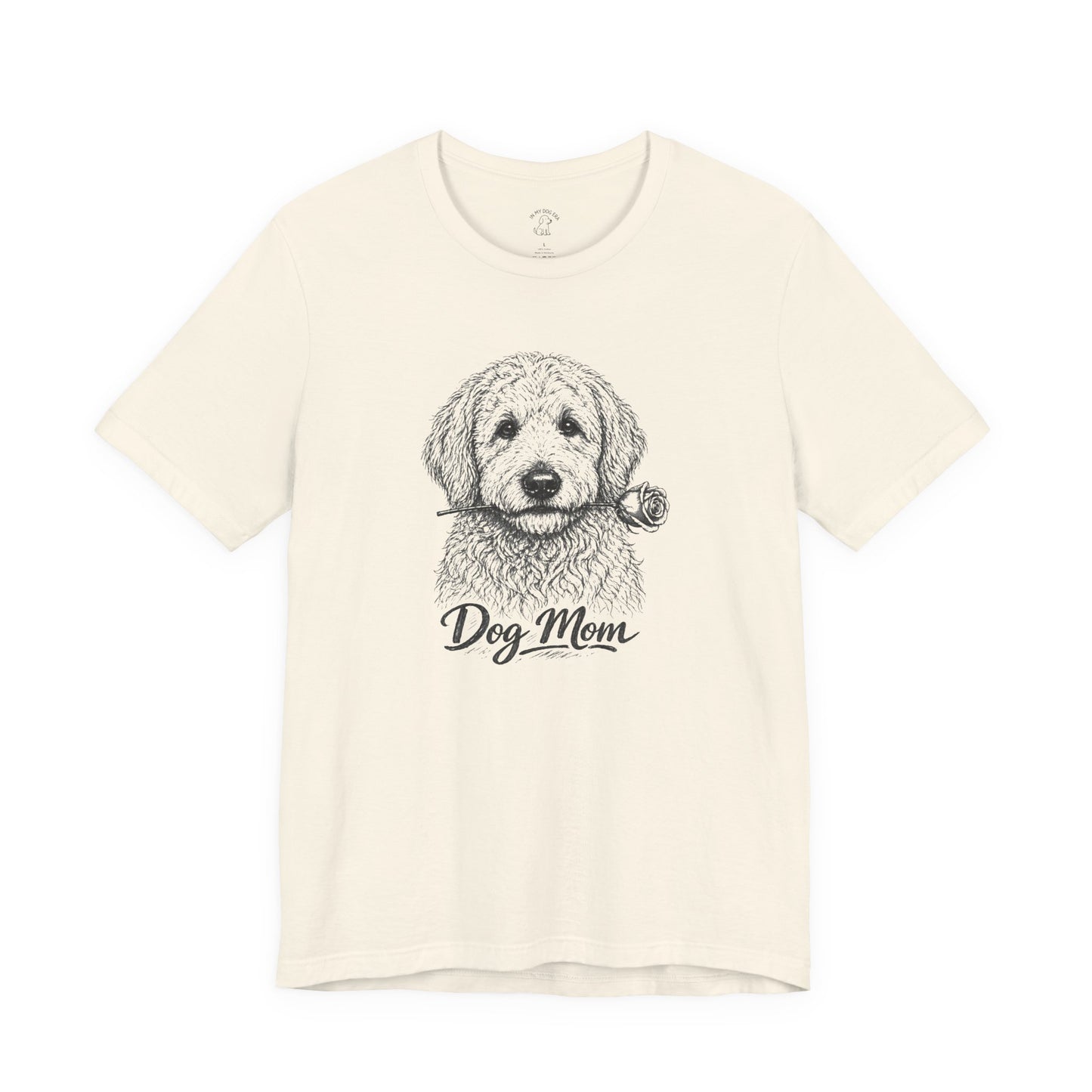 Goldendoodle Dog Mom T-Shirt (Rose Collection)