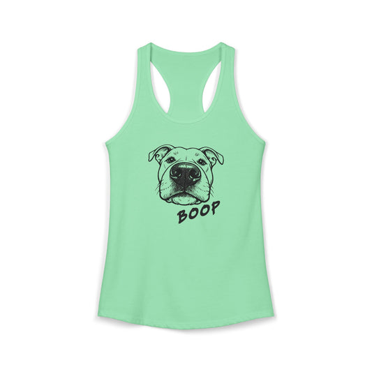 BOOP Classic - Pit Bull - Women's Racerback Tanktop