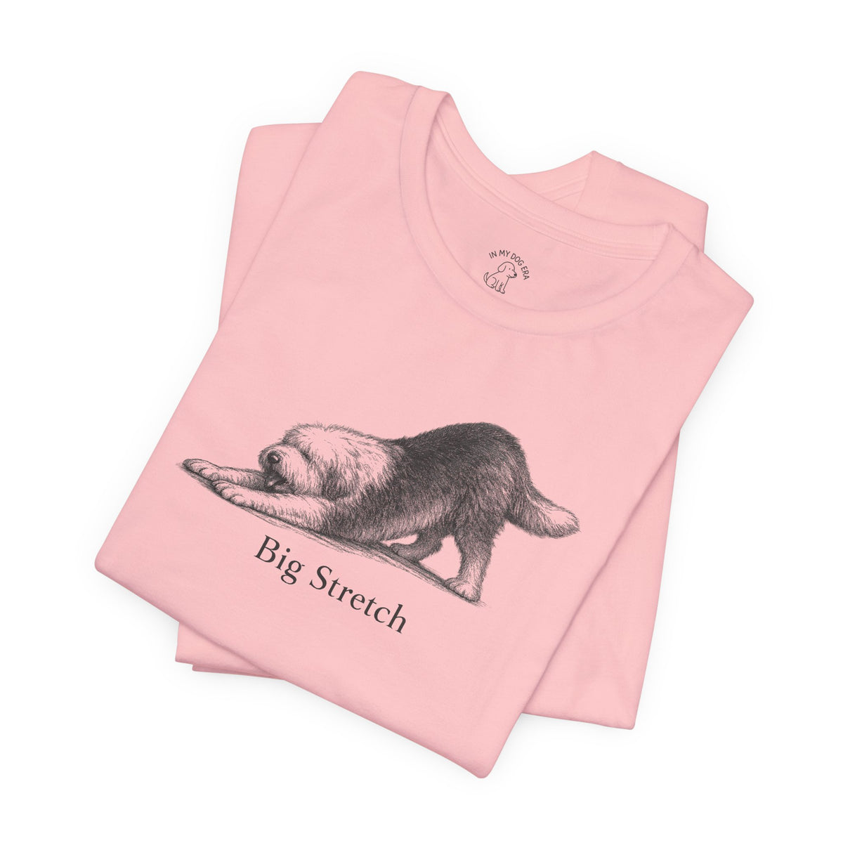 Big Stretch Old English Sheepdog T-Shirt