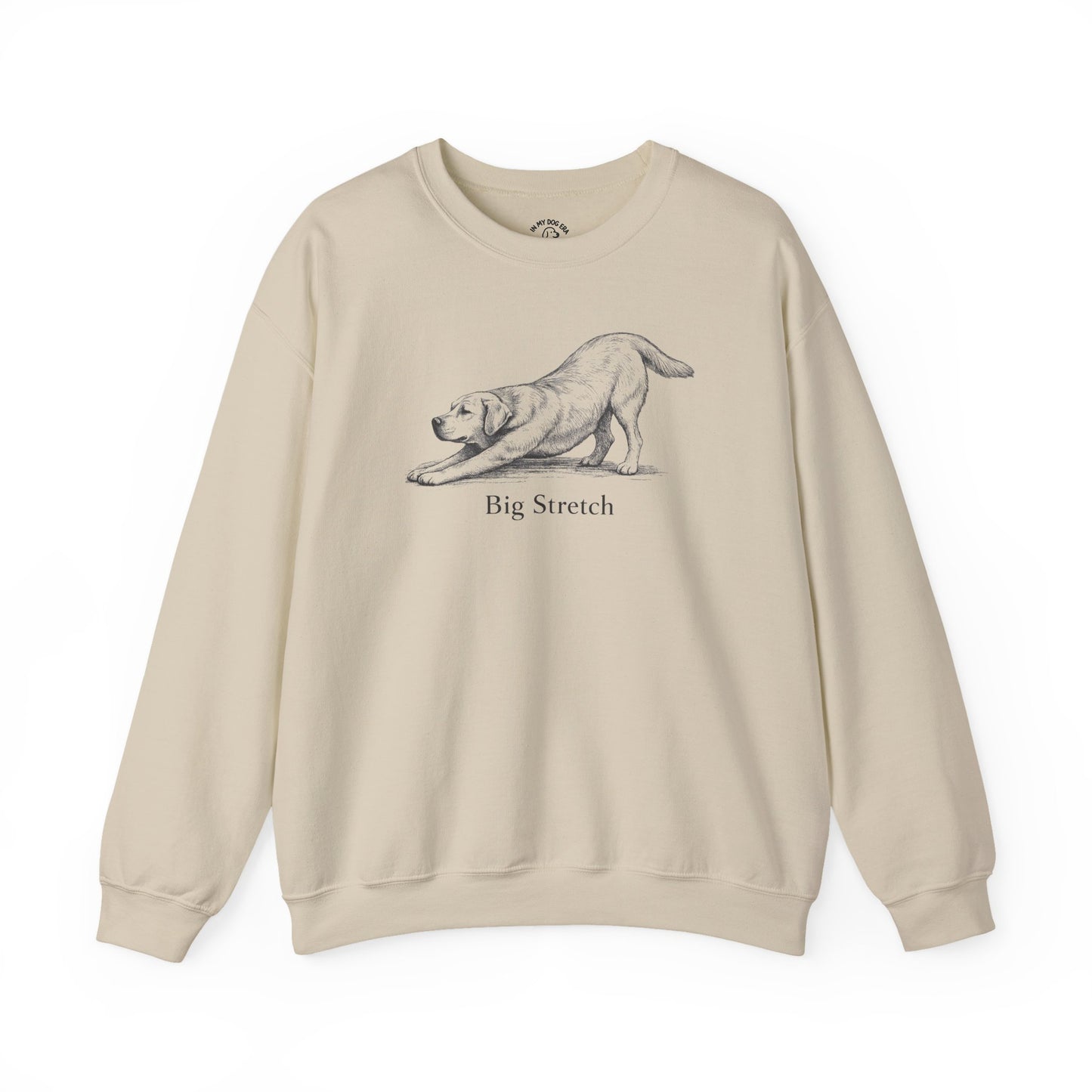 Big Stretch Yellow Labrador Retriever Sweatshirt