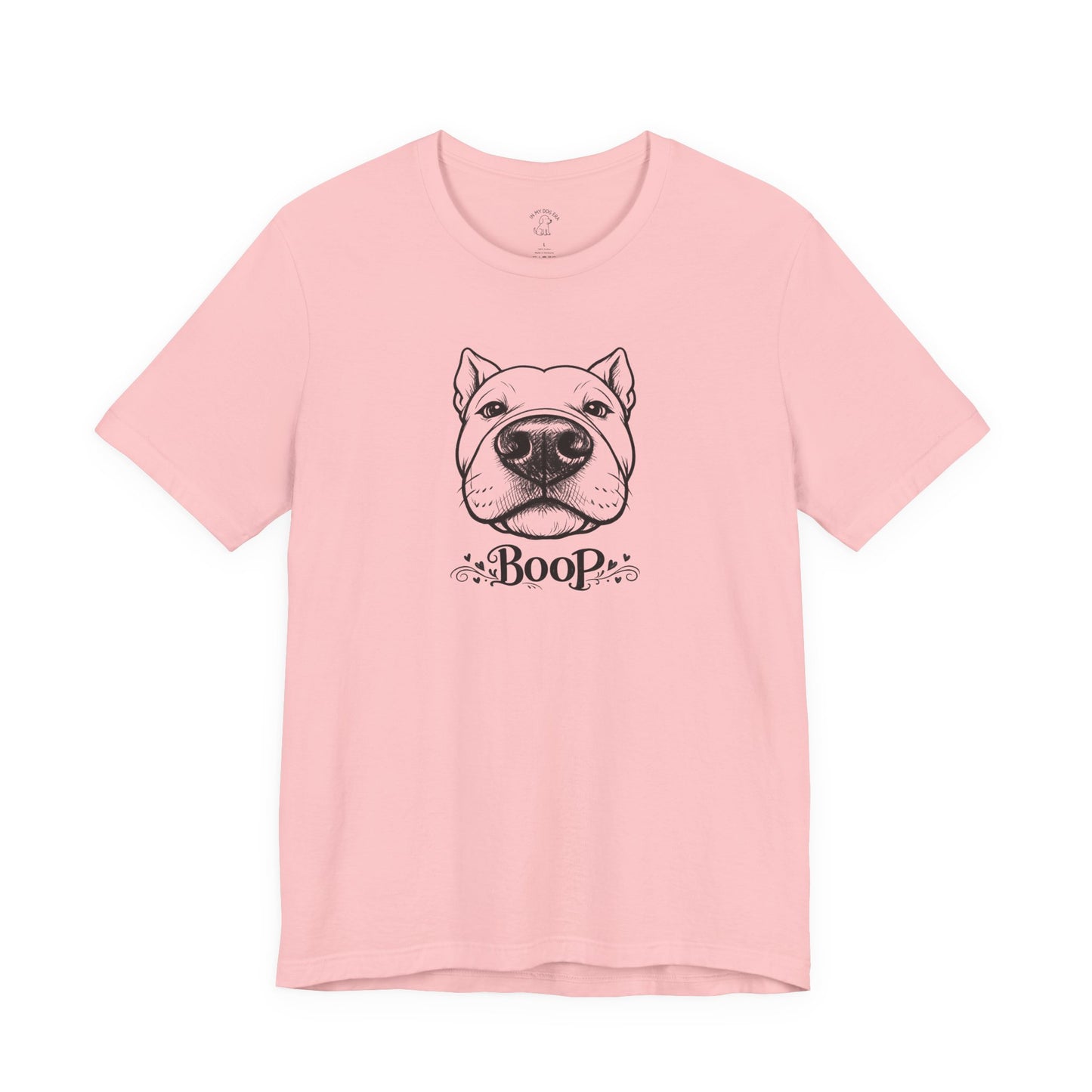 BOOP Pit Bull - Unisex T-Shirt (Cropped Ears)