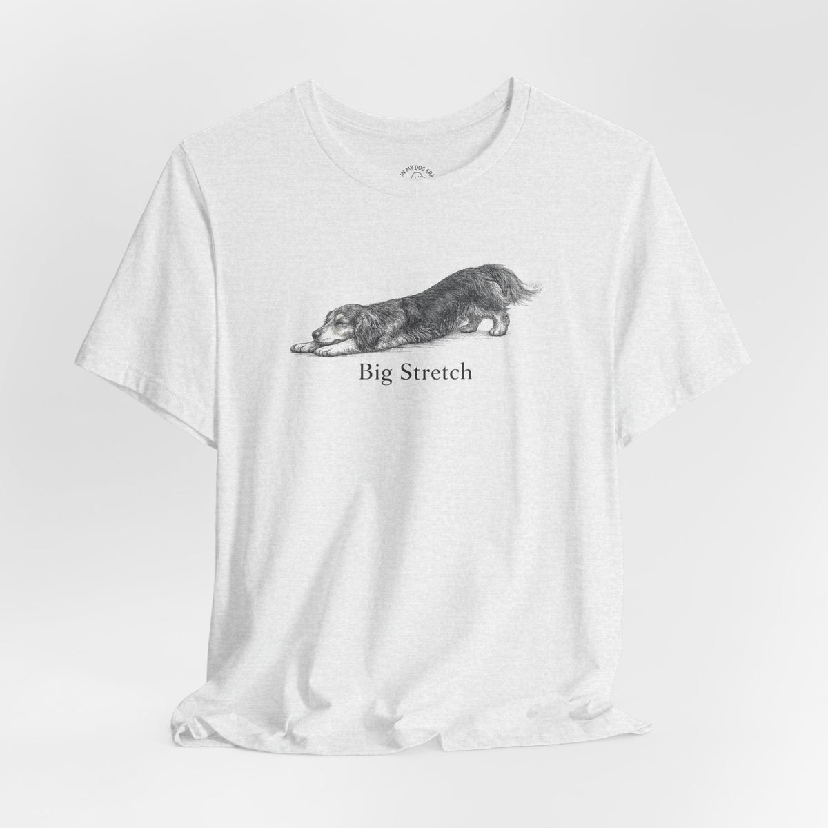Big Stretch Long-Haired Dachshund T-Shirt