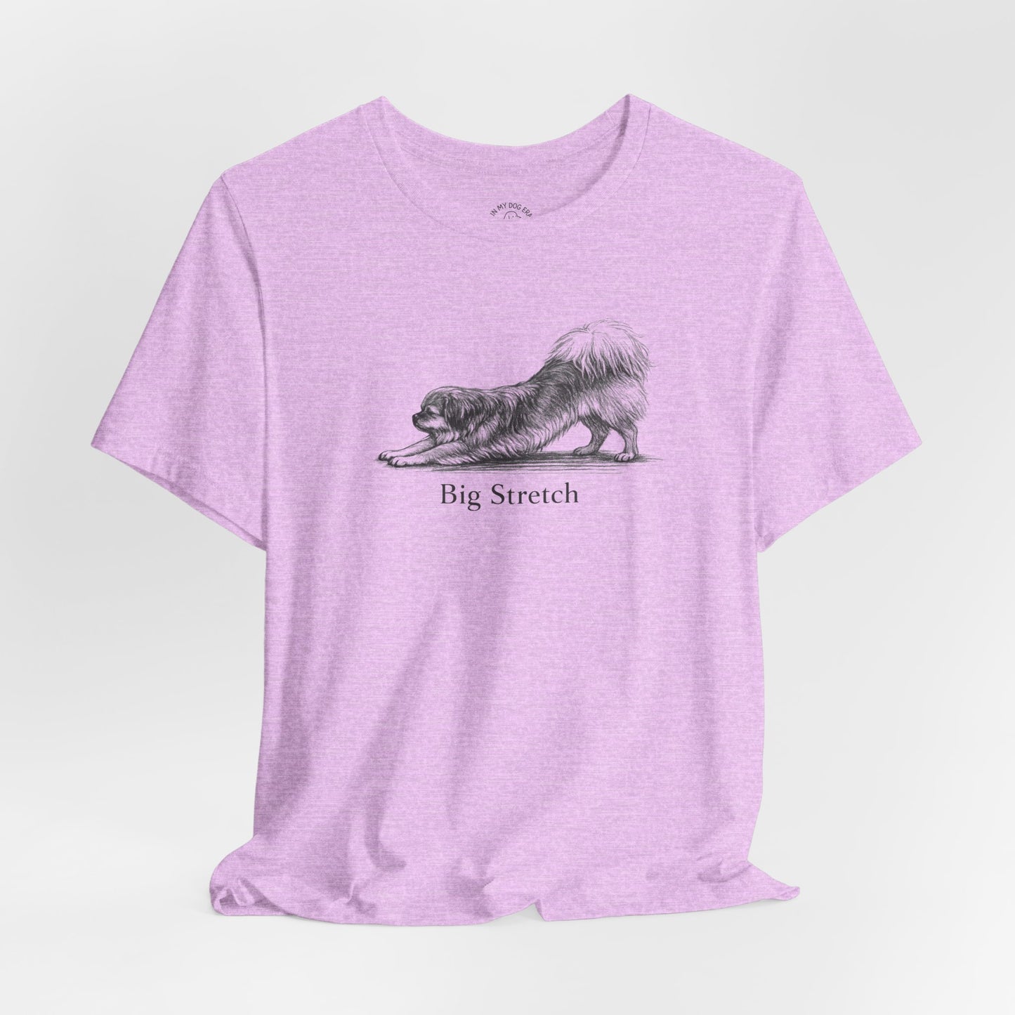 Big Stretch Tibetan Spaniel T-Shirt