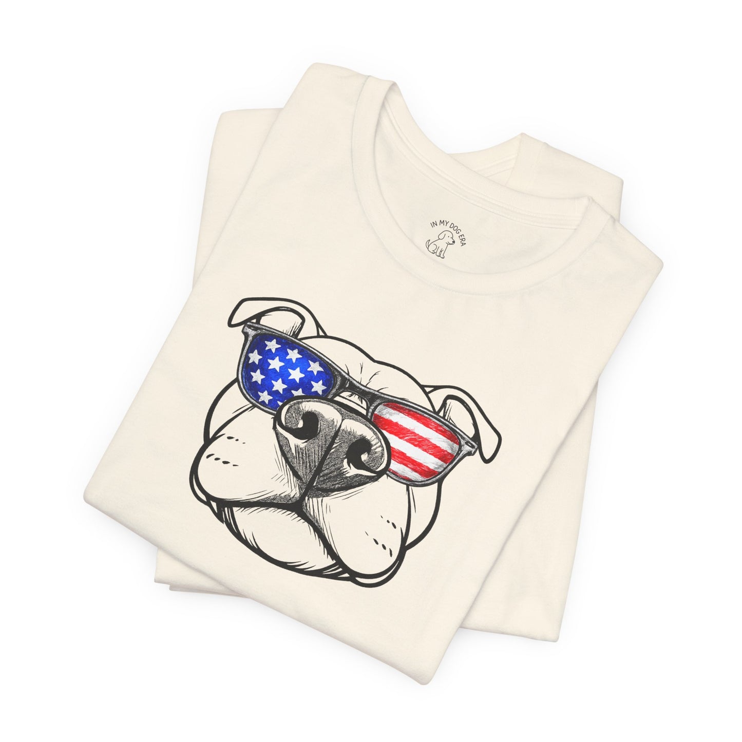 Red, White & BOOP American Bully T-Shirt