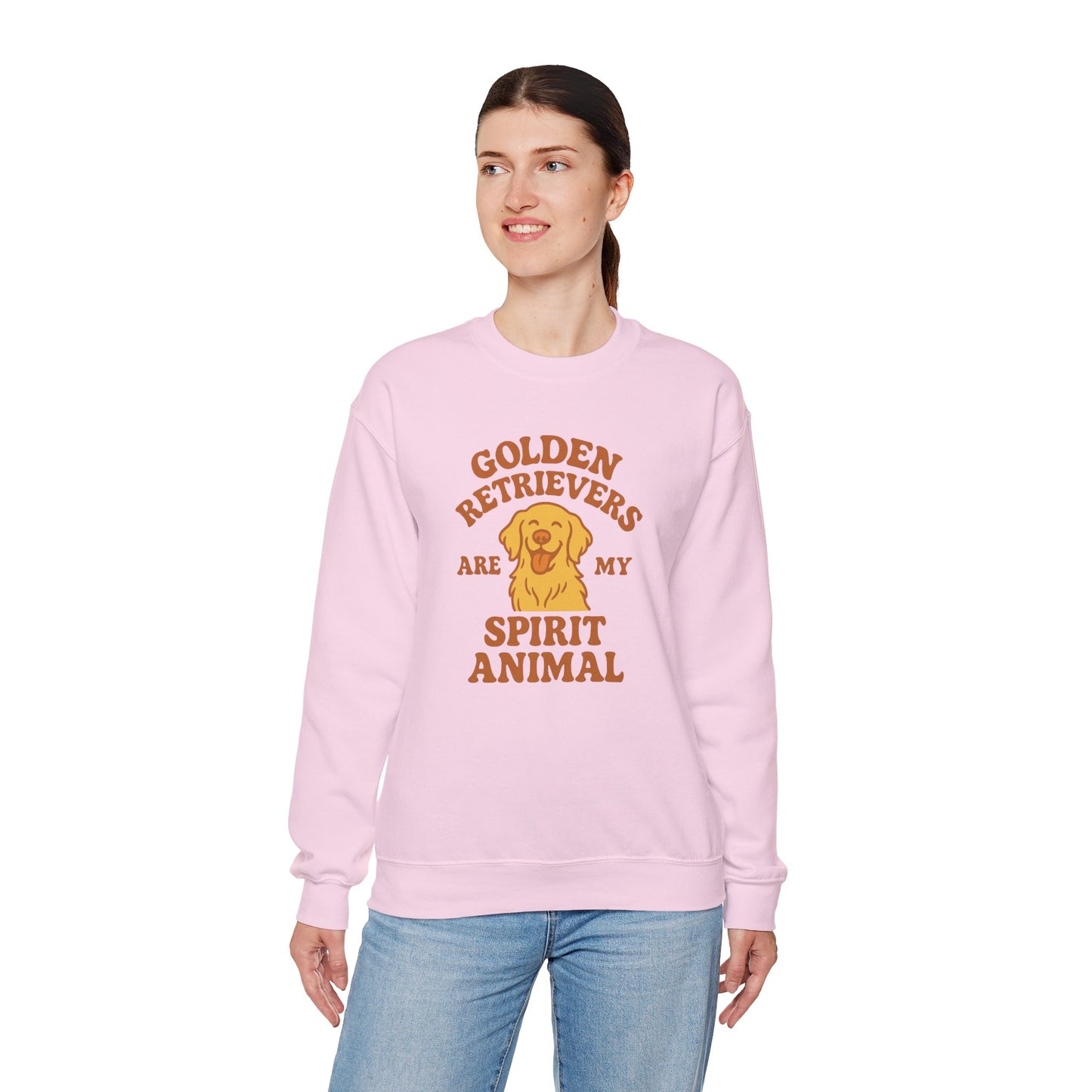 Golden Retrievers Are My Spirit Animal Sweatshirt