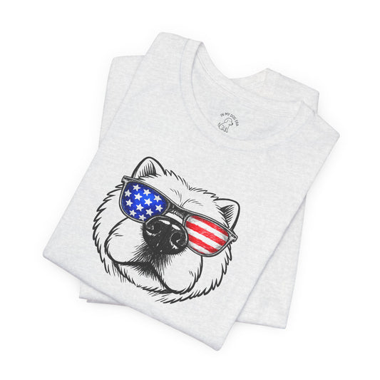 Red, White & BOOP Chow Chow T-Shirt