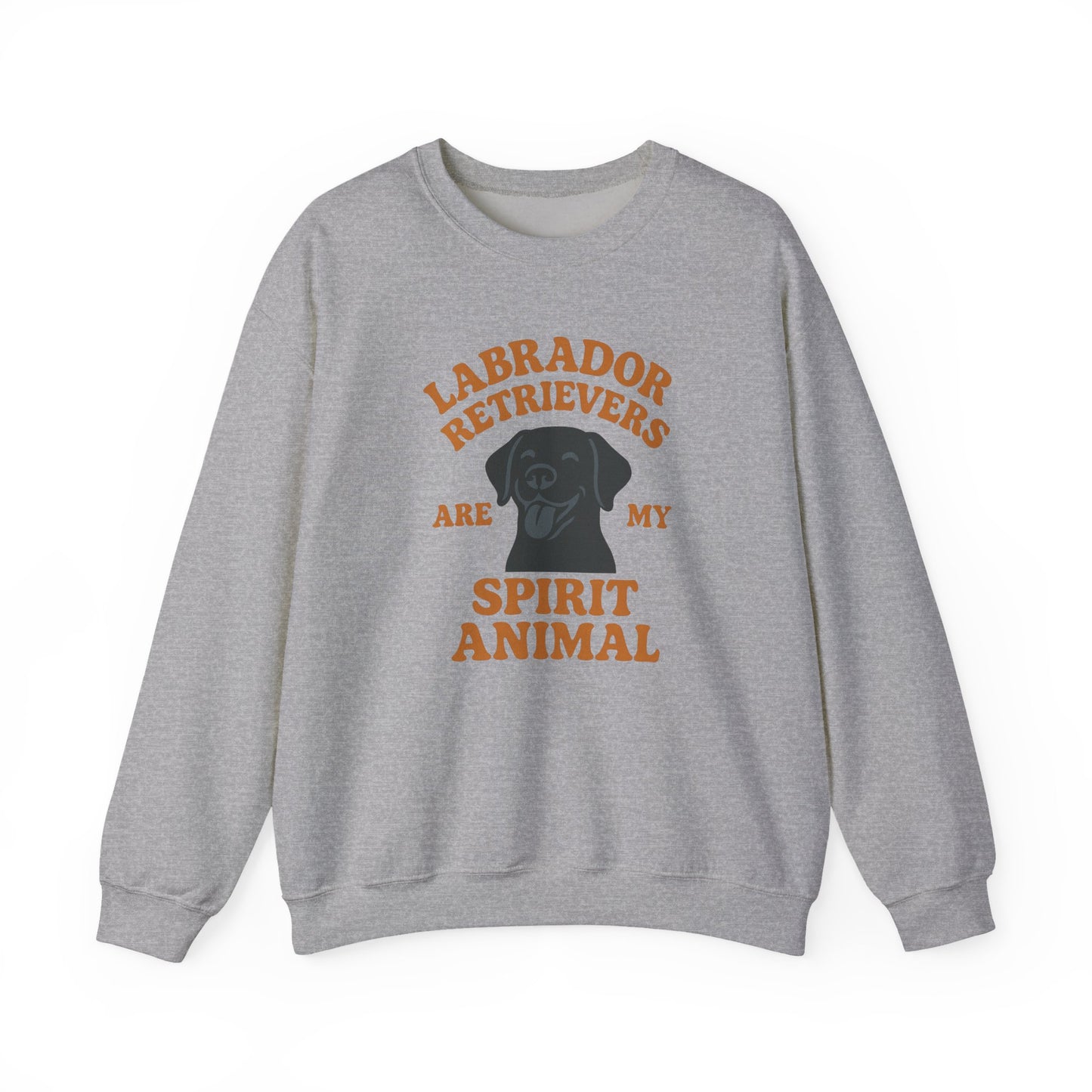 Black Lab Labrador Retrievers Are My Spirit Animal Sweatshirt