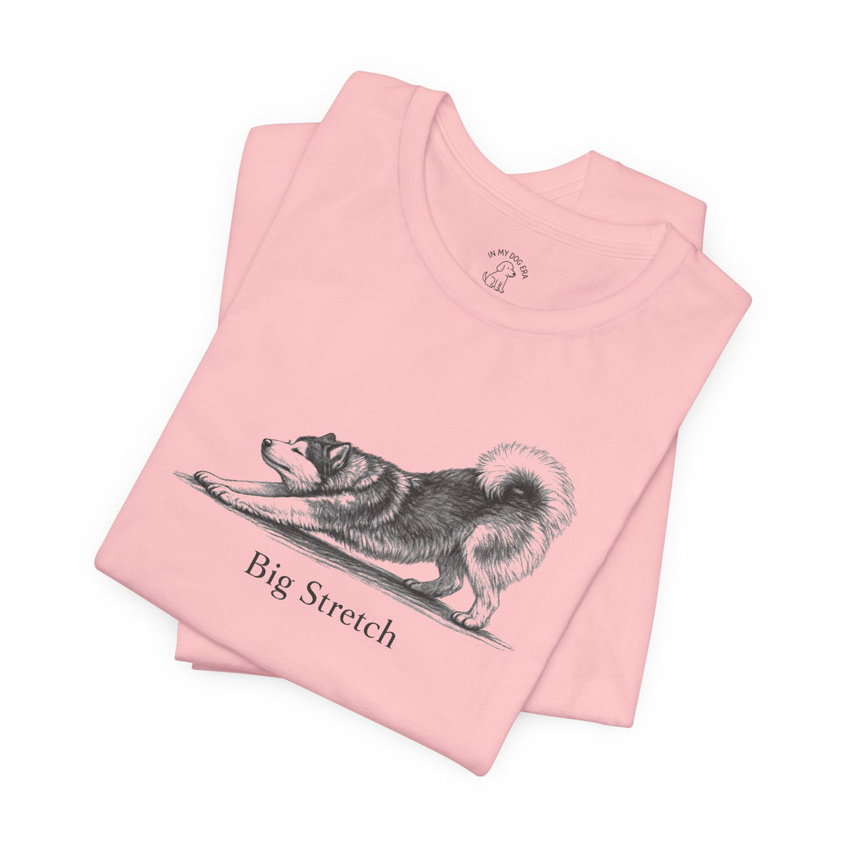 Big Stretch Alaskan Malamute T-Shirt