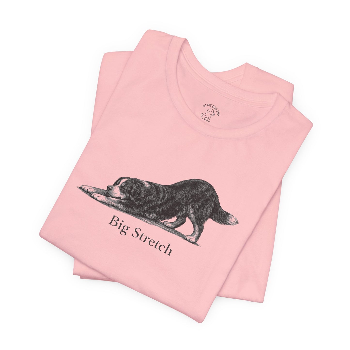 Big Stretch Bernese Mountain Dog T-Shirt