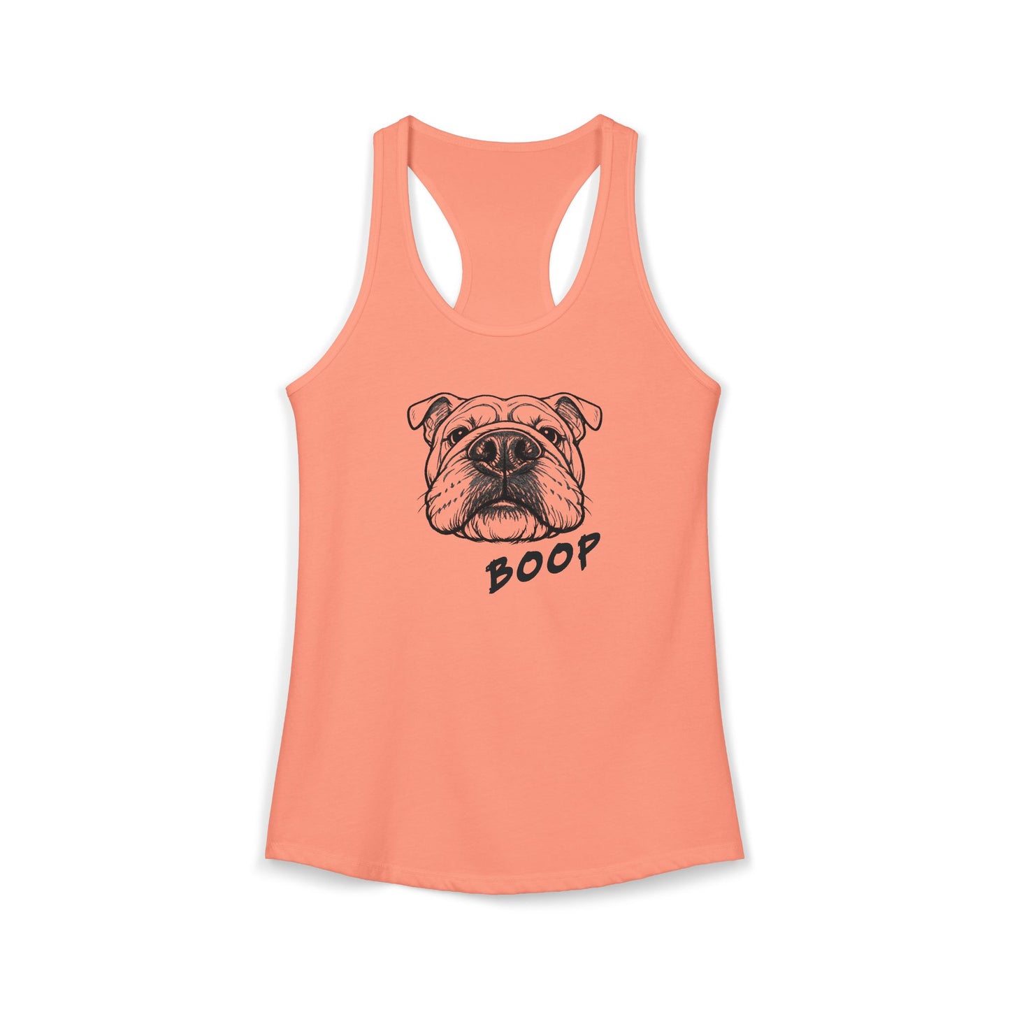 BOOP Classic - English Bulldog - Women's Racerback Tanktop