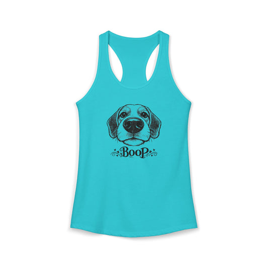 BOOP Beagle - Women's Racerback Tanktop