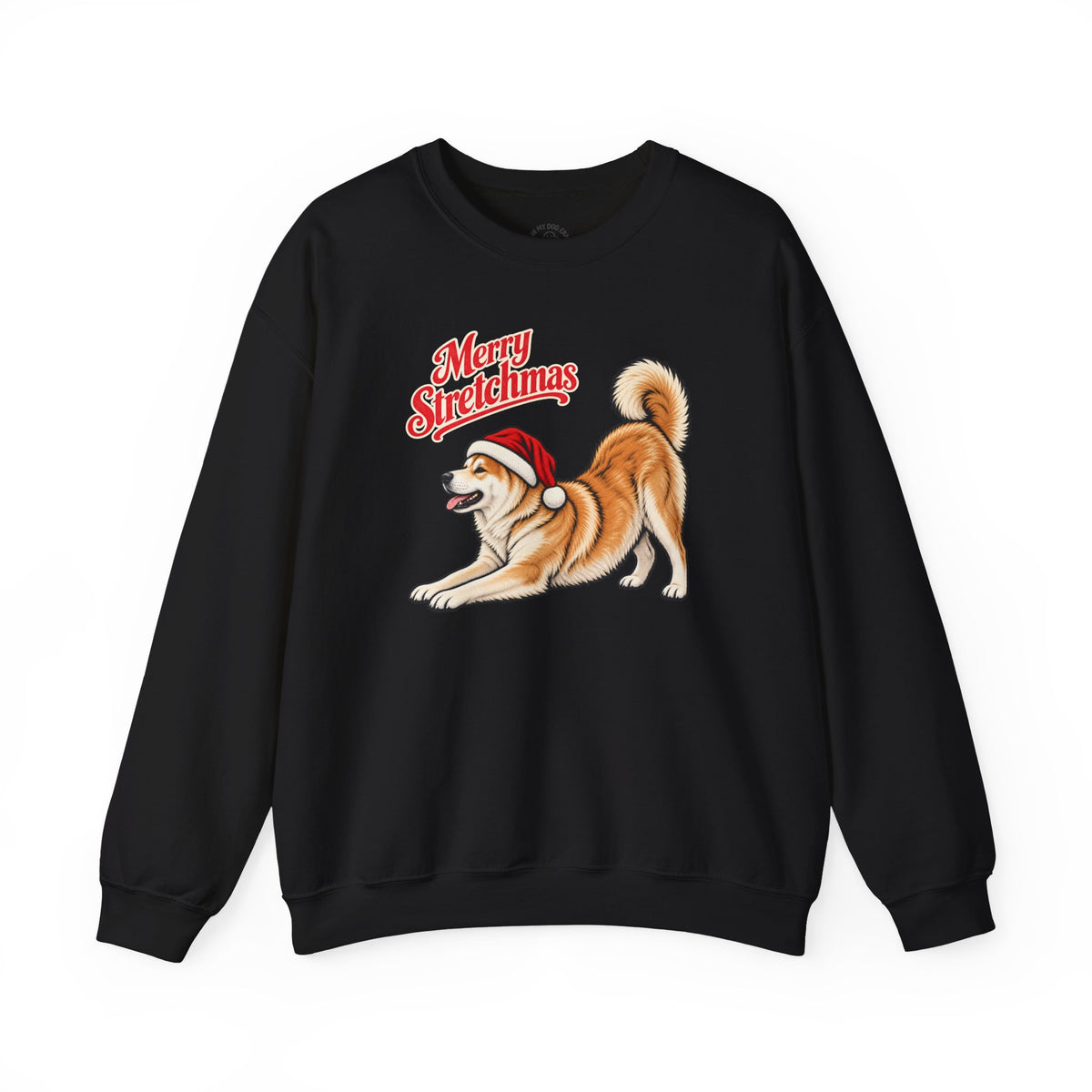 Akita Christmas Sweatshirt | Merry Stretchmas