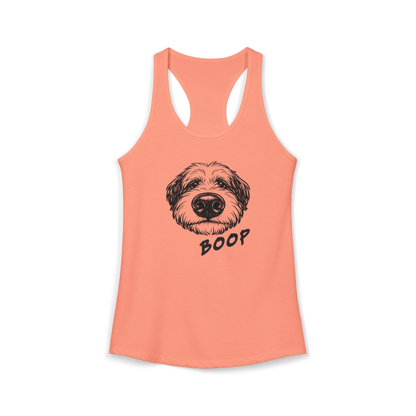 BOOP Classic - Bernedoodle - Women's Racerback Tanktop