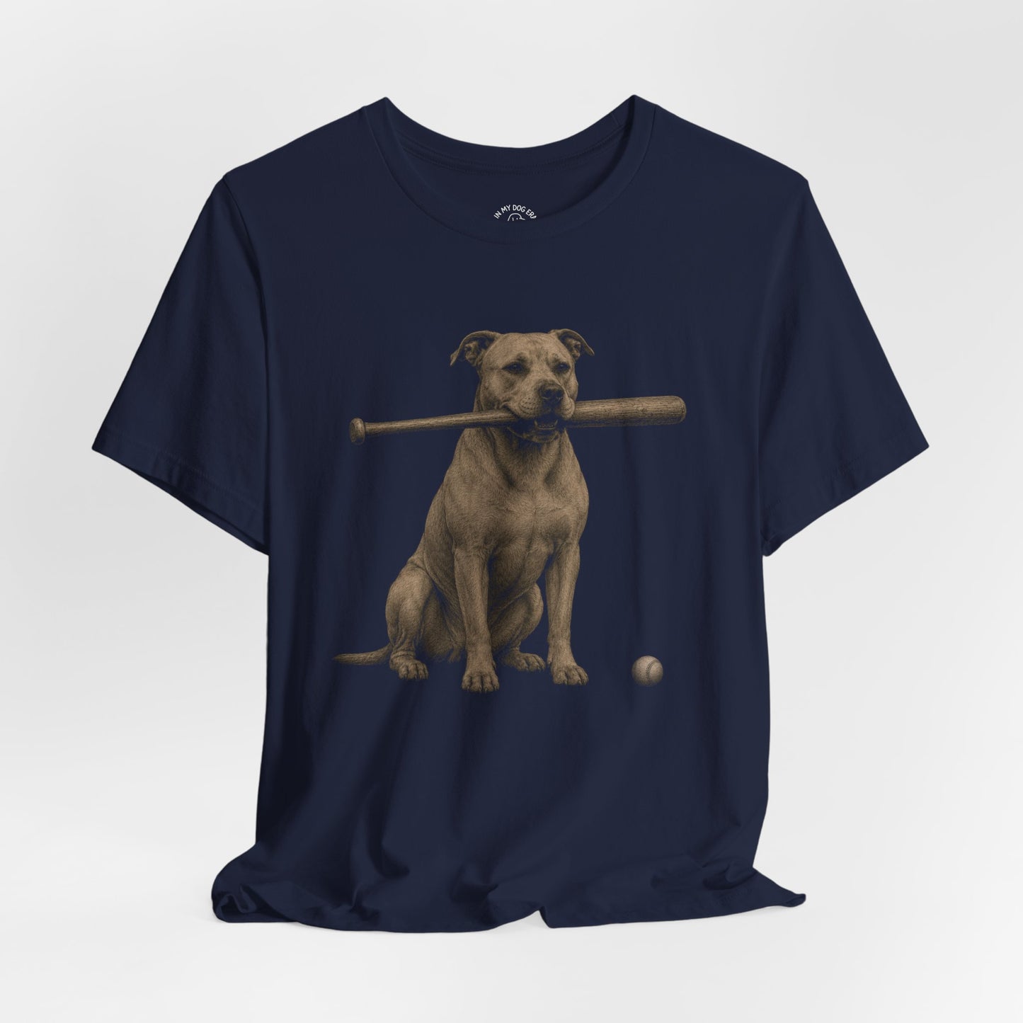 Bat Dog Pit Bull (Tan) T-Shirt