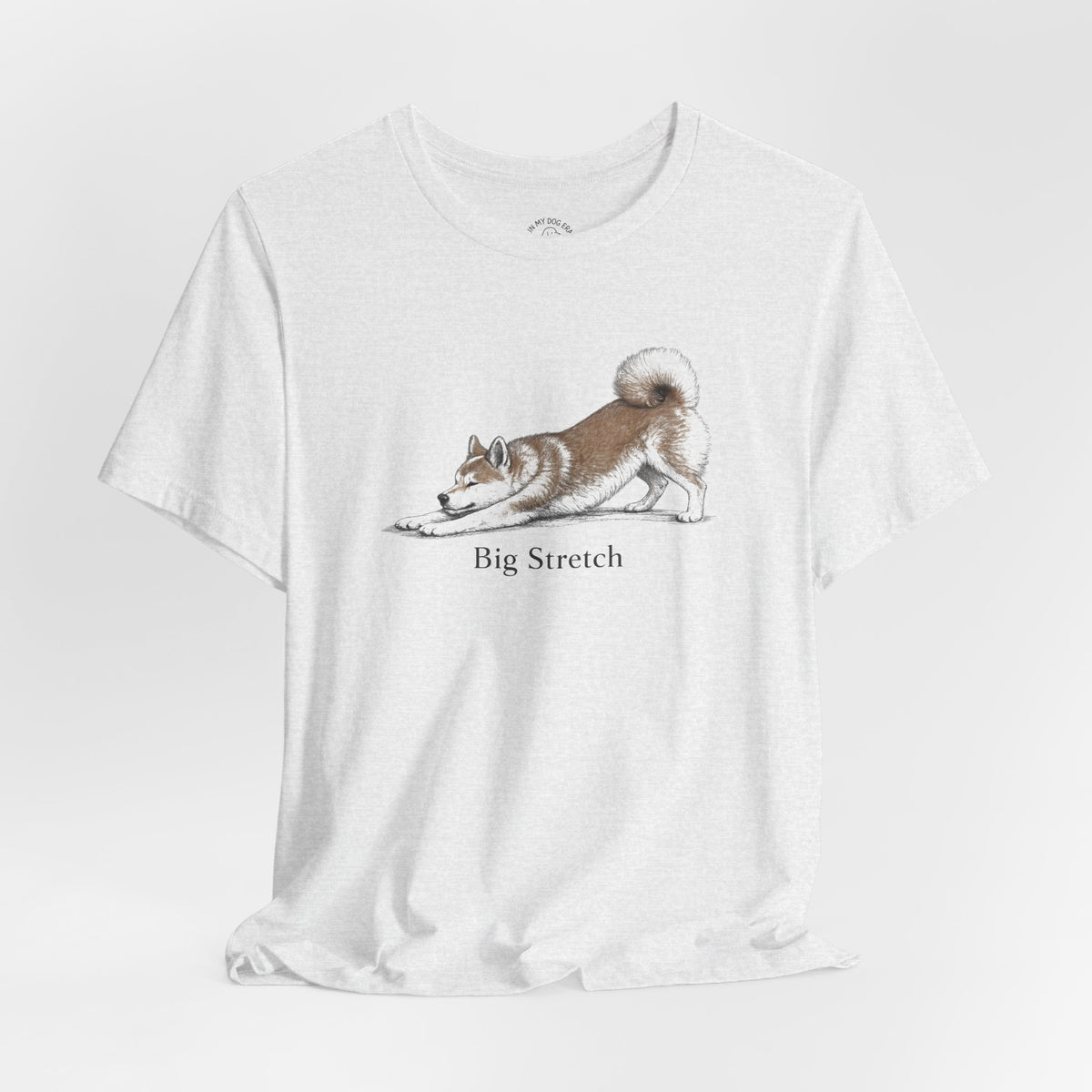 Big Stretch Shiba Inu T-Shirt