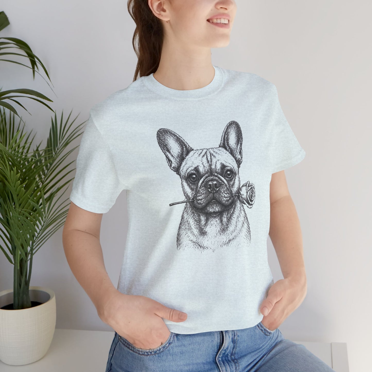 French Bulldog Rose Collection T-Shirt