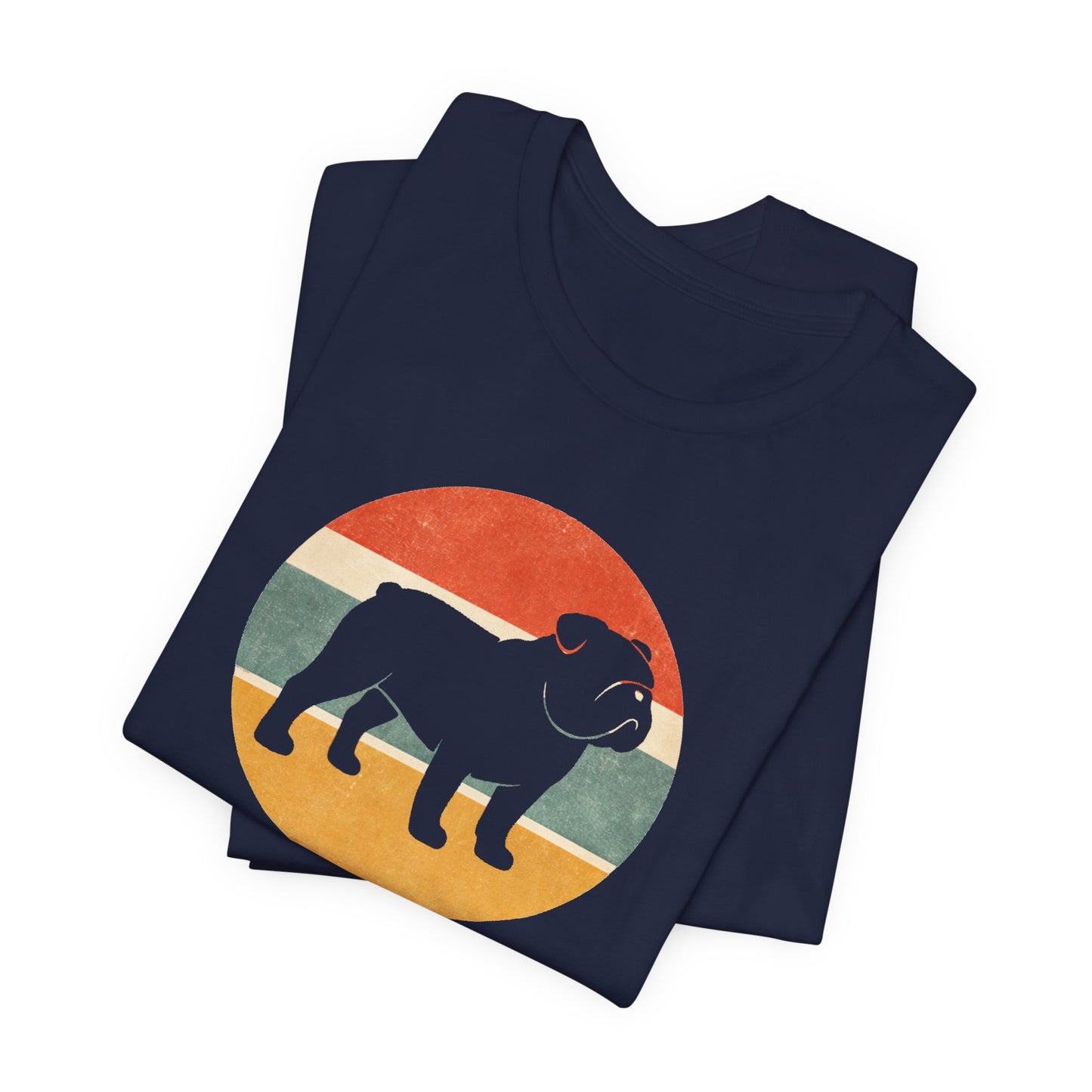 English Bulldog Vintage Retro T-Shirt