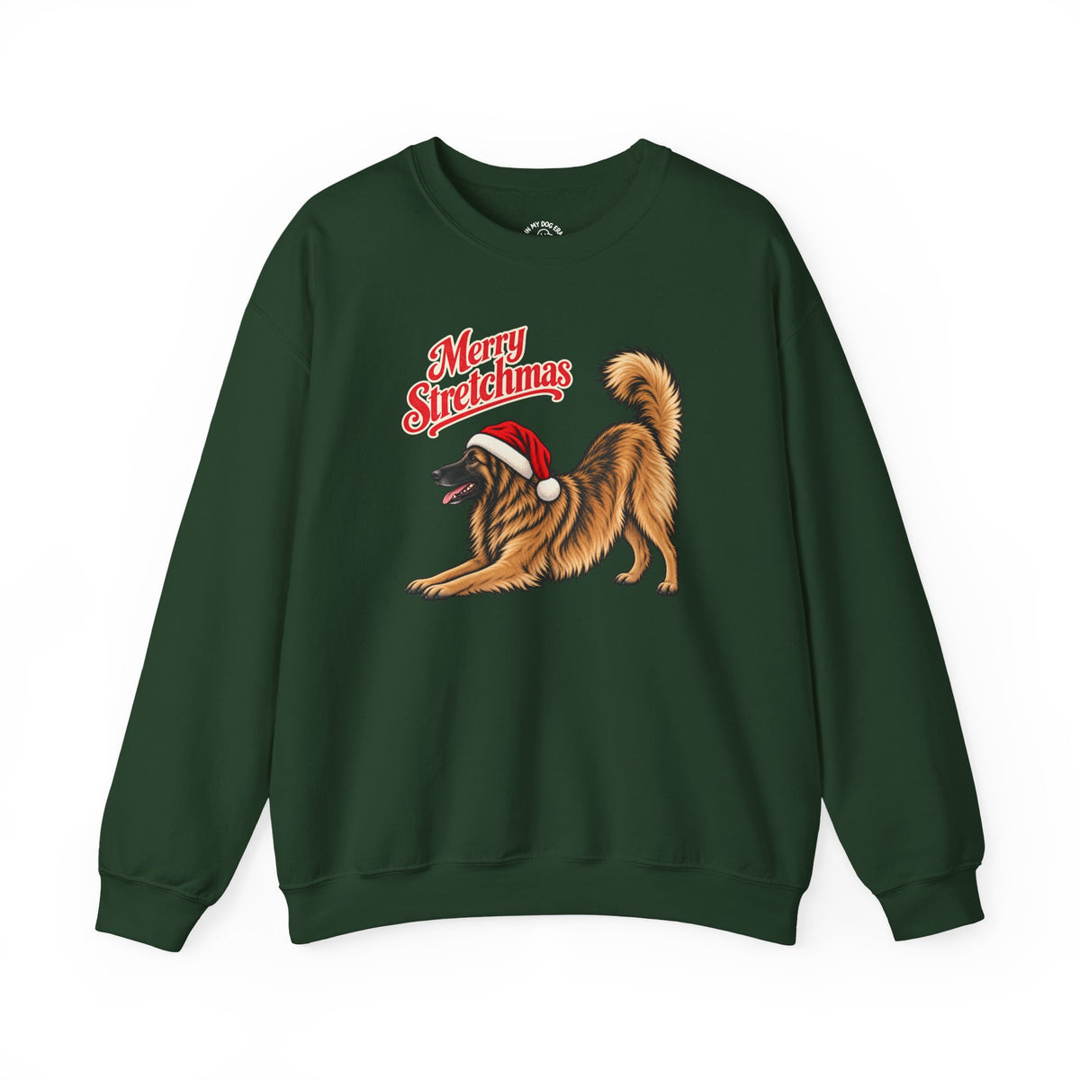 Belgian Tervuren Christmas Sweatshirt | Merry Stretchmas