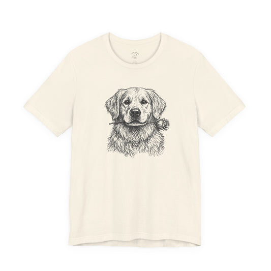 Golden Retriever Rose Collection T-Shirt