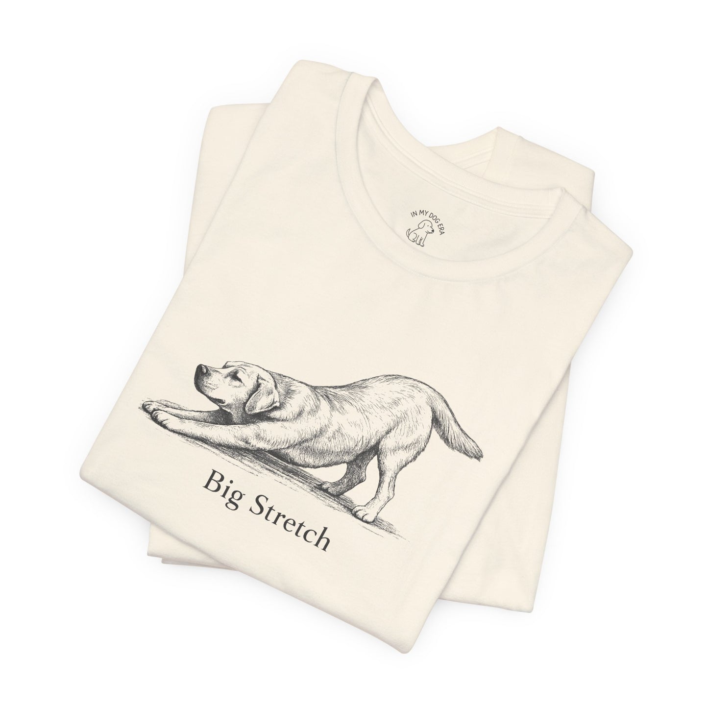 Big Stretch Yellow Labrador Retriever T-Shirt